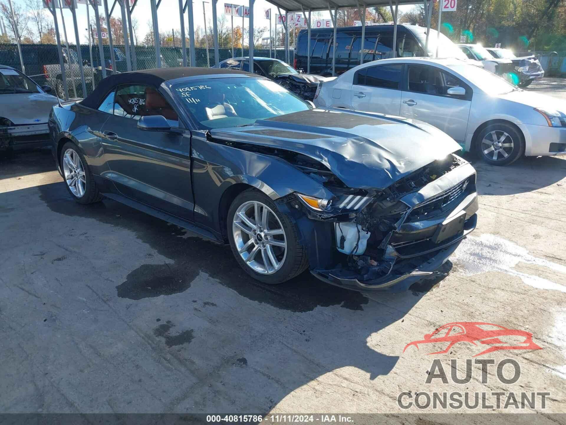 FORD MUSTANG 2017 - 1FATP8UH6H5271043