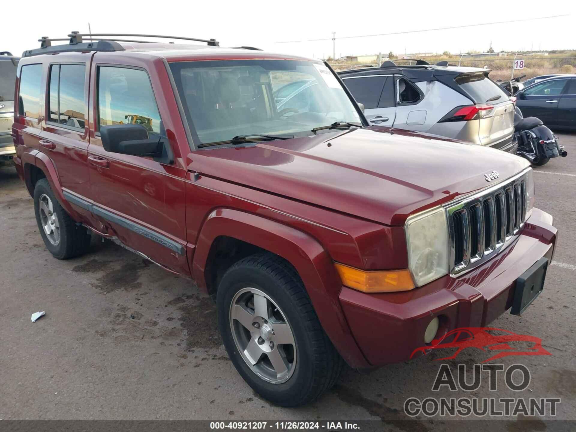 JEEP COMMANDER 2009 - 1J8HH48K49C500594