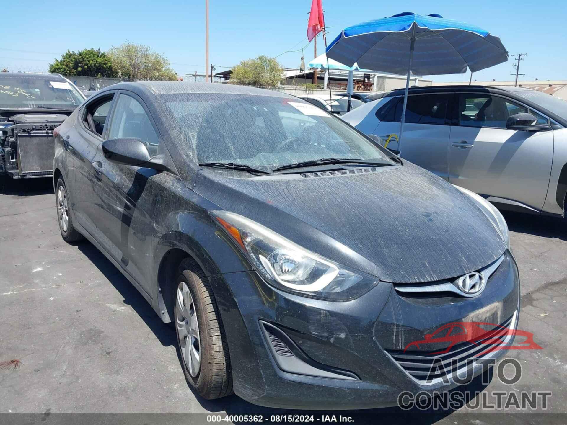 HYUNDAI ELANTRA 2016 - 5NPDH4AE7GH743022