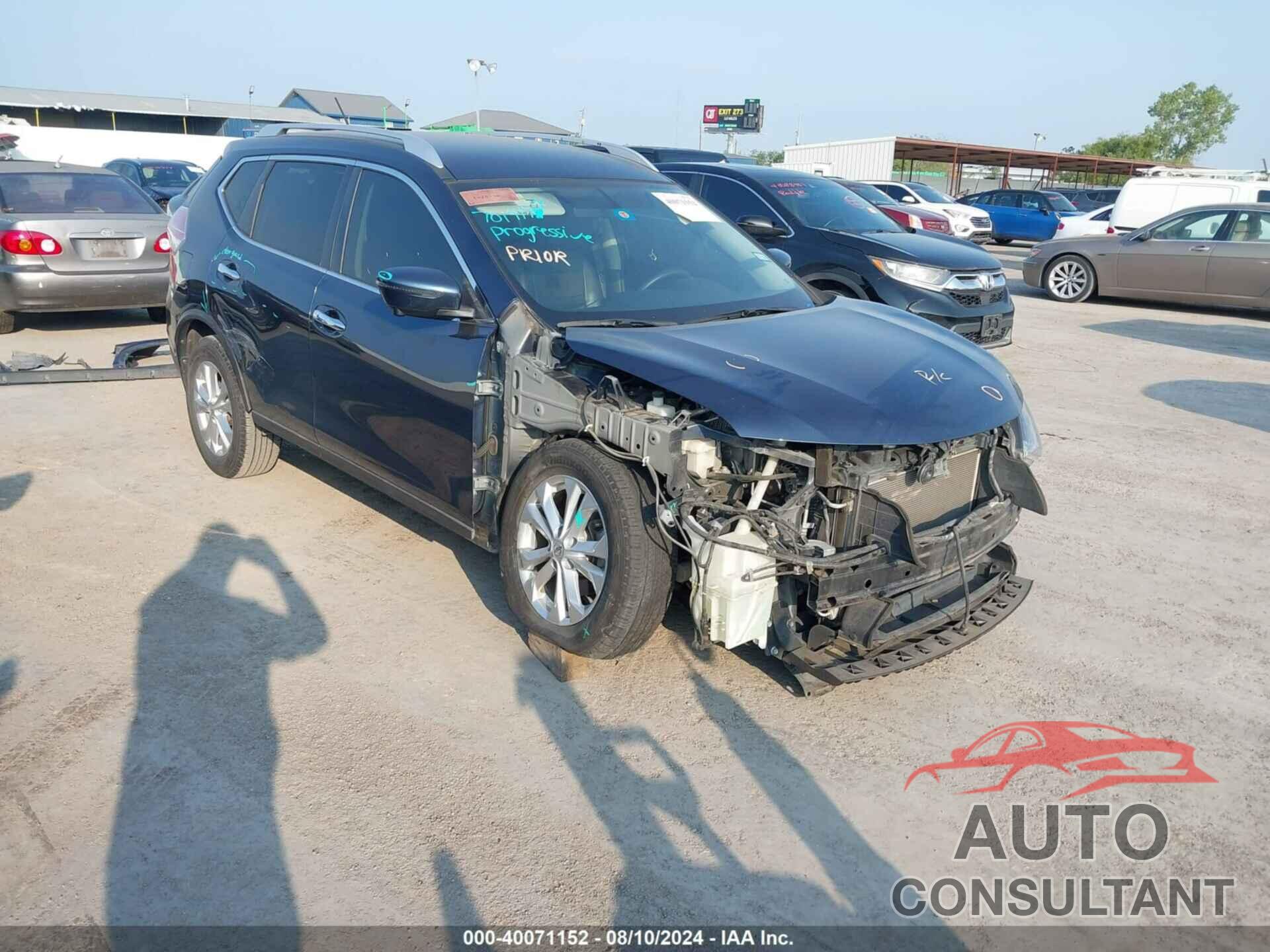 NISSAN ROGUE 2016 - KNMAT2MT8GP692084