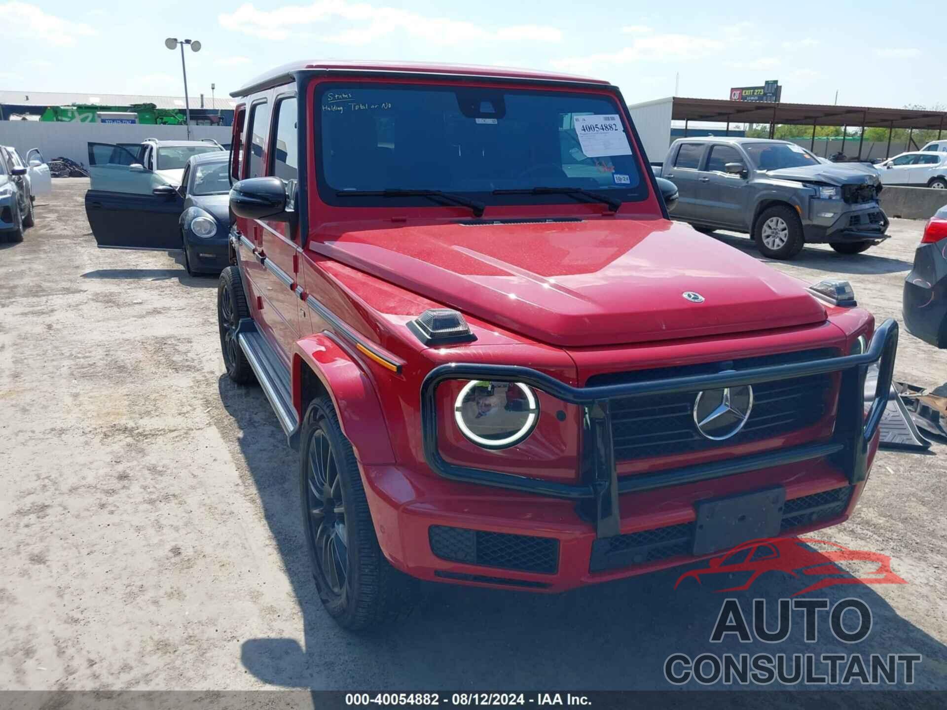 MERCEDES-BENZ G 550 2021 - W1NYC6BJ6MX369597