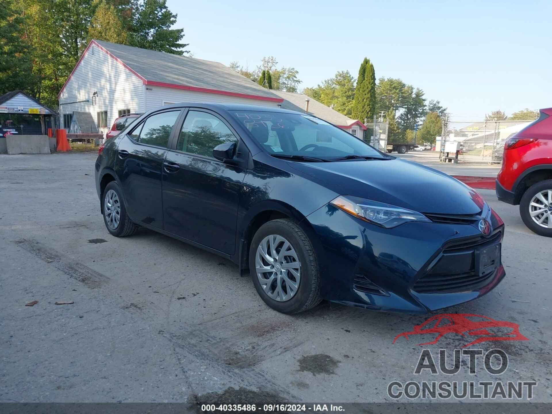 TOYOTA COROLLA 2019 - 2T1BURHE3KC141929