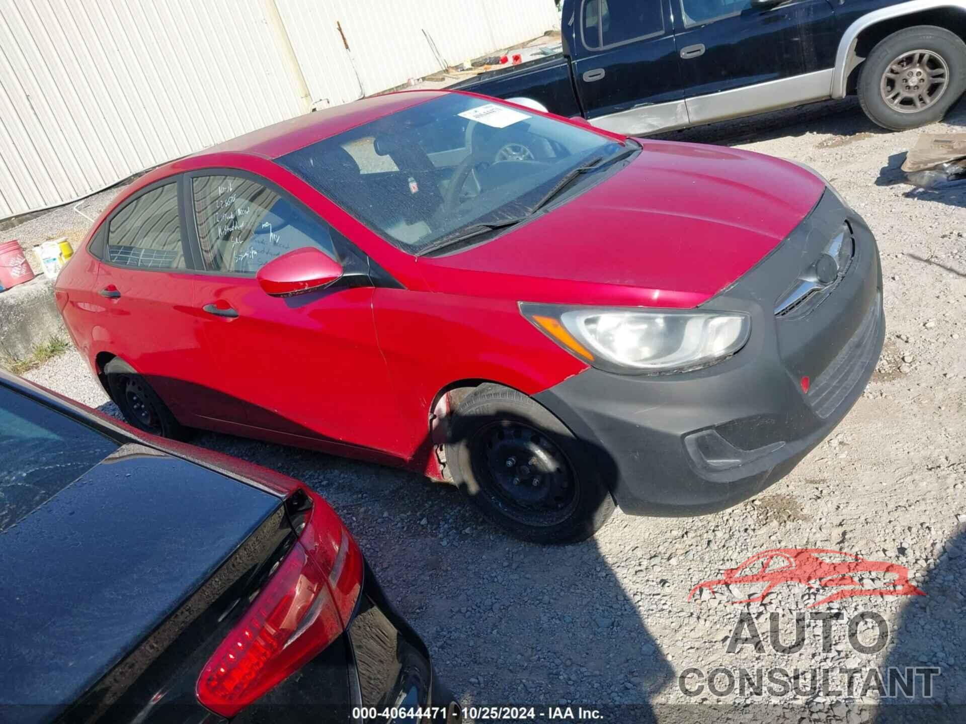 HYUNDAI ACCENT 2012 - KMHCT4AE3CU228878