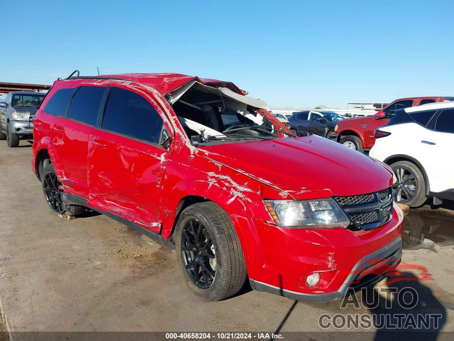 DODGE JOURNEY 2018 - 3C4PDCBG6JT448729