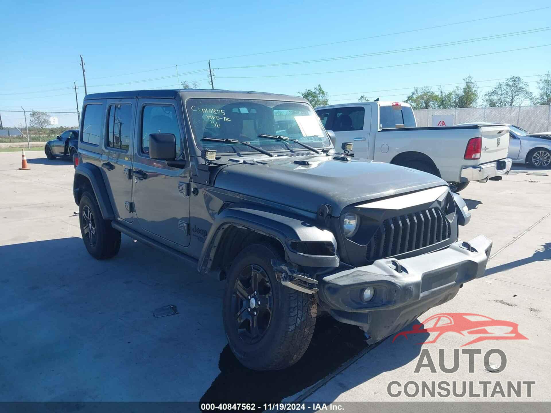 JEEP WRANGLER UNLIMITED 2019 - 1C4HJXDN2KW649734