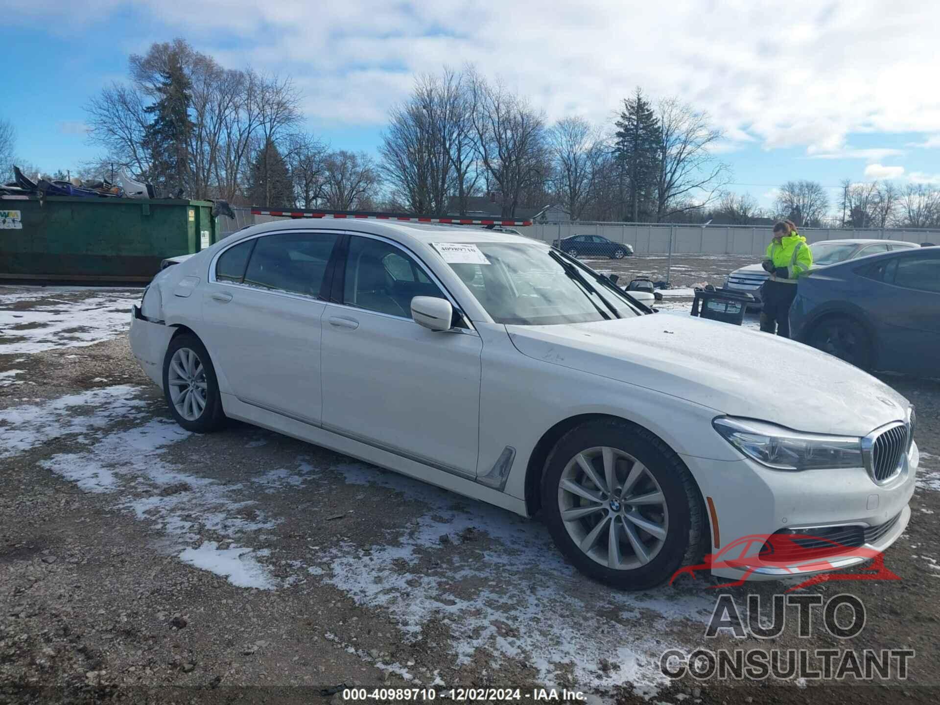 BMW 740I 2018 - WBA7E4C57JGV24007