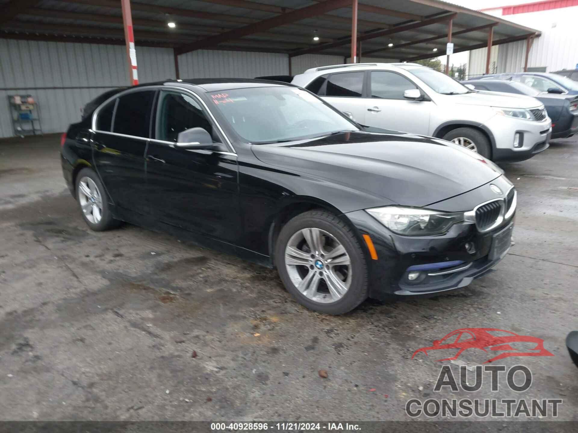 BMW 330I 2017 - WBA8B9G50HNU09601