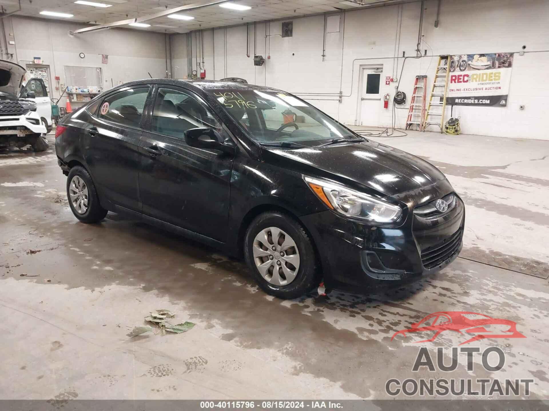 HYUNDAI ACCENT 2016 - KMHCT4AE7GU163782