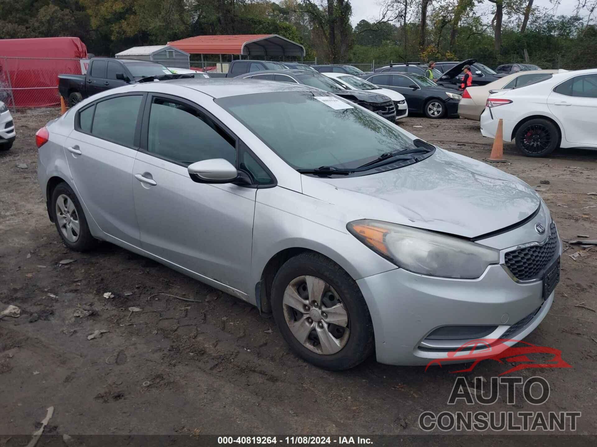KIA FORTE 2016 - KNAFK4A67G5515814
