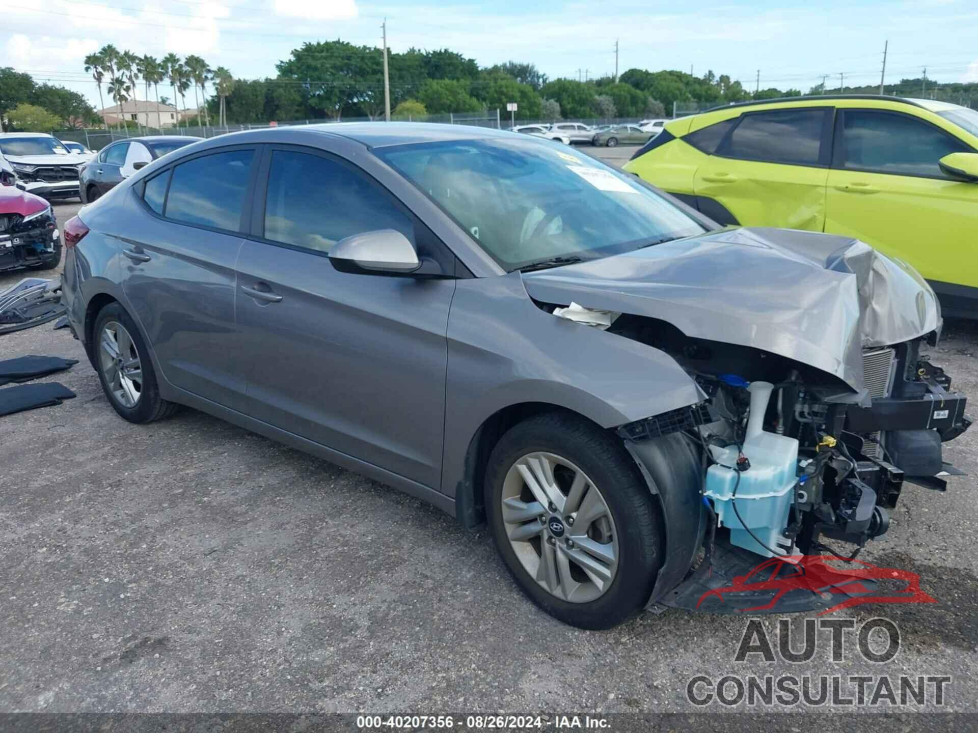 HYUNDAI ELANTRA 2020 - KMHD84LF8LU024587