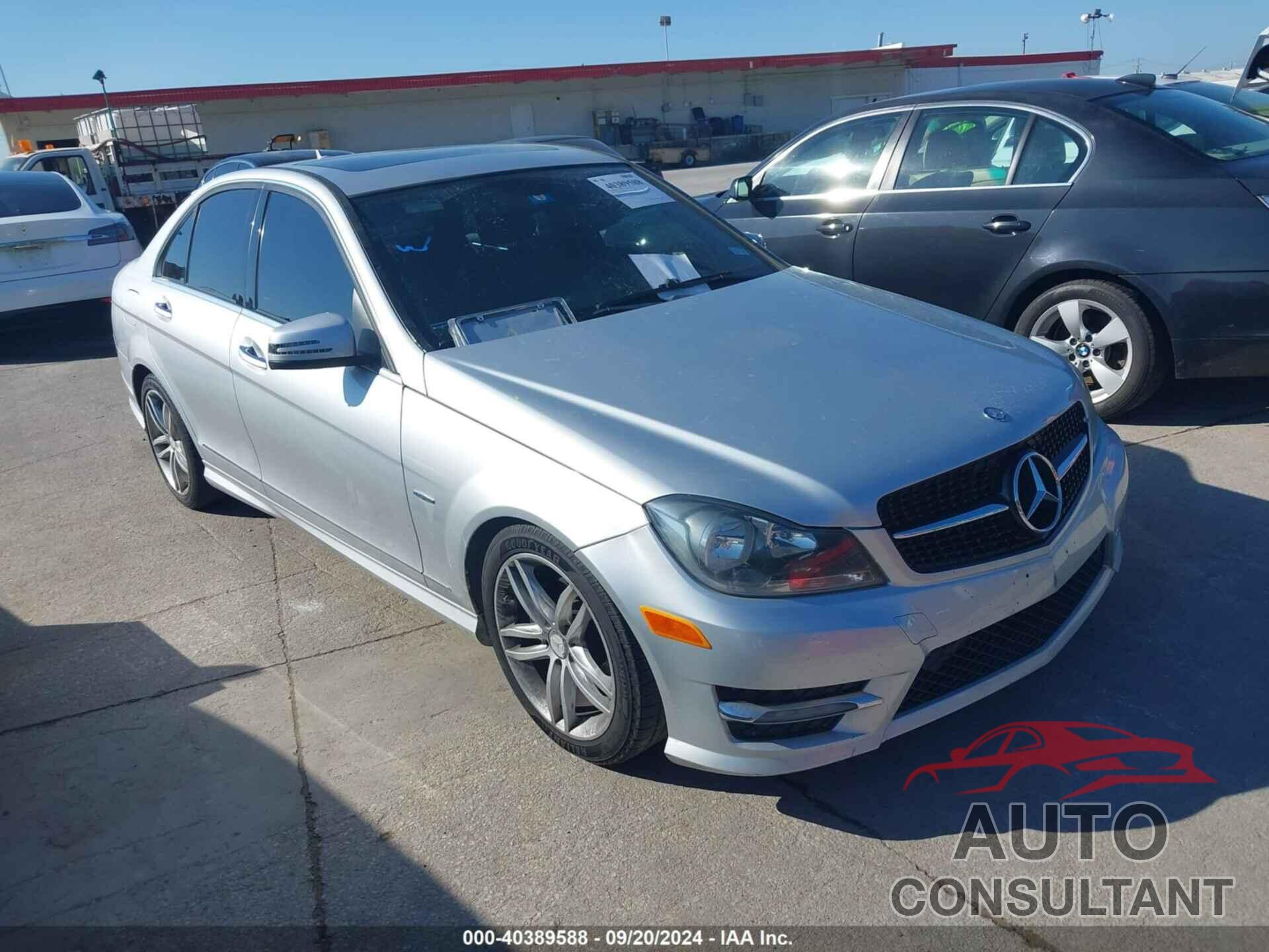 MERCEDES-BENZ C 250 2012 - WDDGF4HB7CA606815