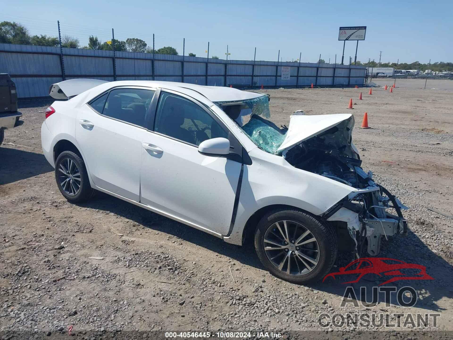 TOYOTA COROLLA 2016 - 5YFBURHE0GP540109