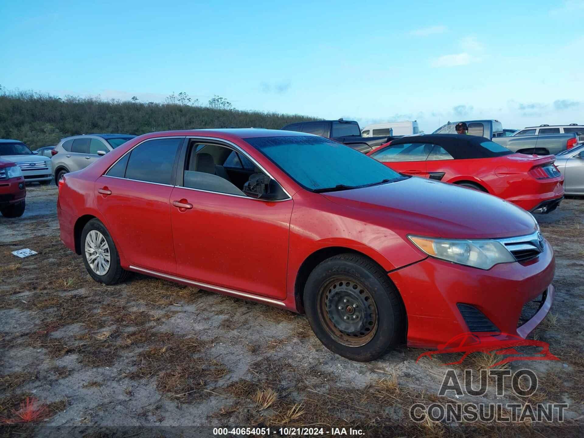 TOYOTA CAMRY 2012 - 4T1BF1FK2CU635686