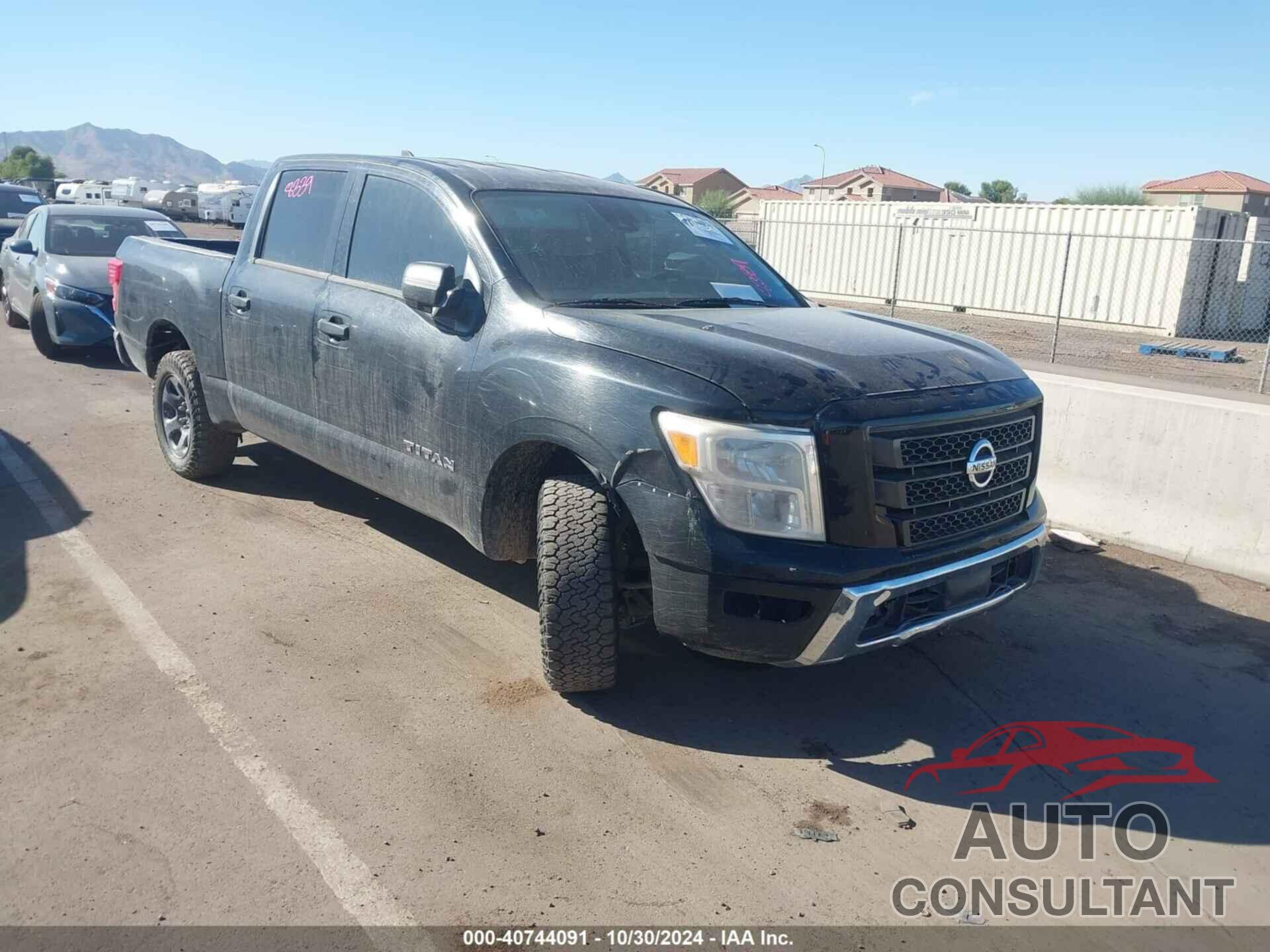 NISSAN TITAN 2022 - 1N6AA1EEXNN104143
