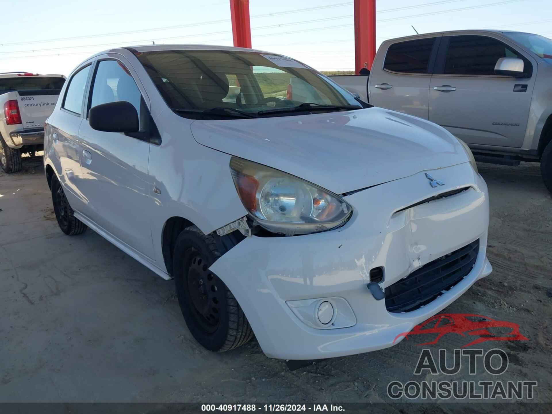 MITSUBISHI MIRAGE 2015 - ML32A3HJ6FH041251