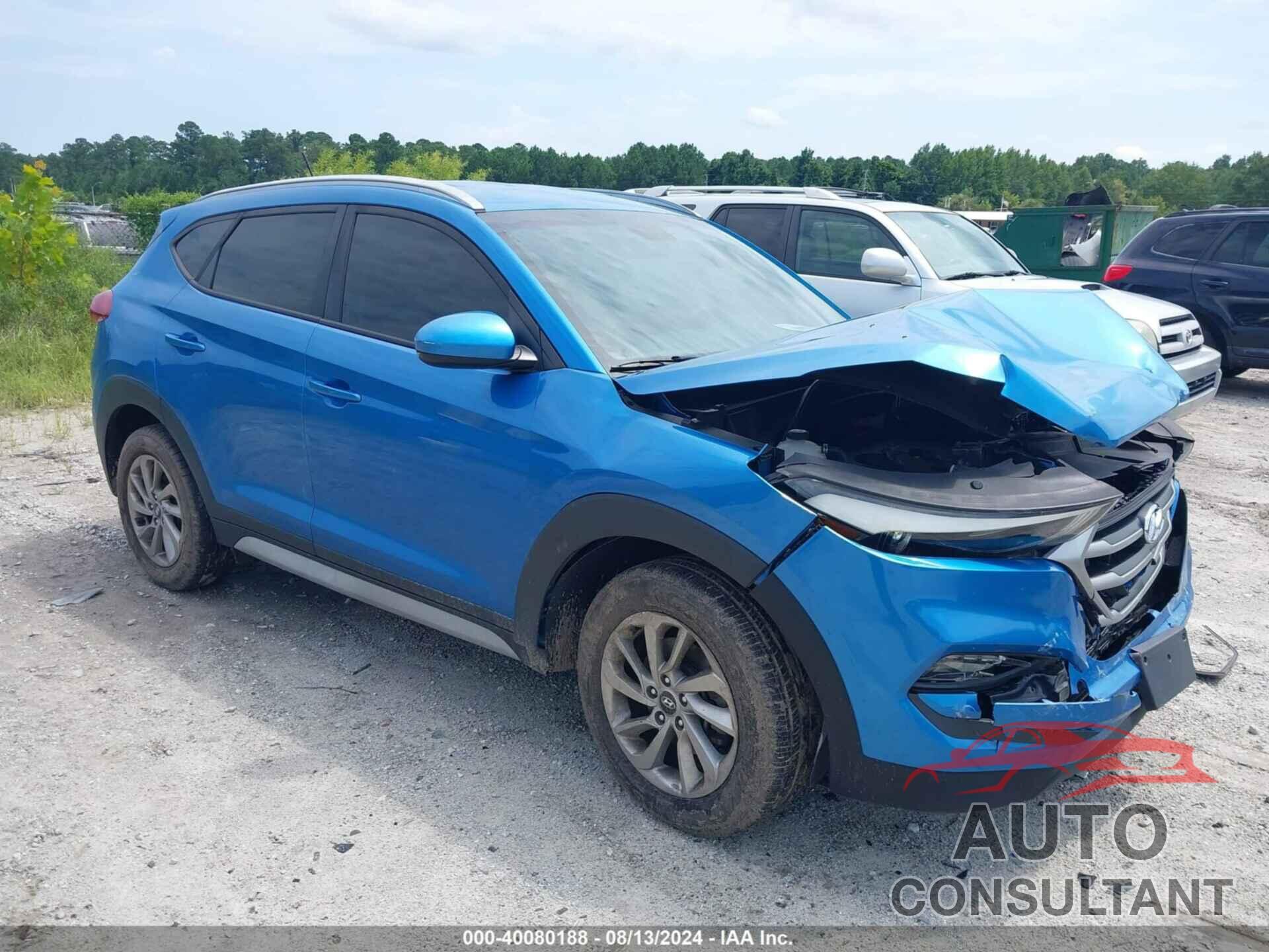 HYUNDAI TUCSON 2017 - KM8J3CA44HU472135