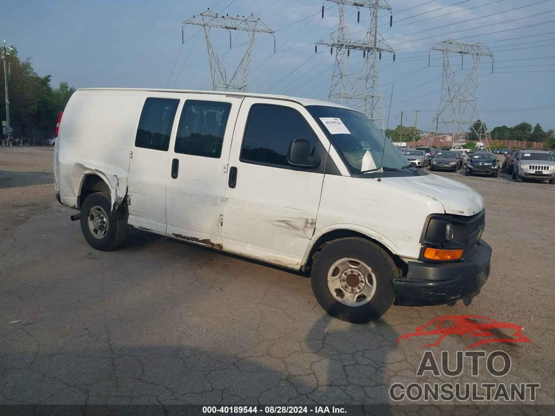 CHEVROLET EXPRESS 2500 2012 - 1GCWGFCA1C1180875