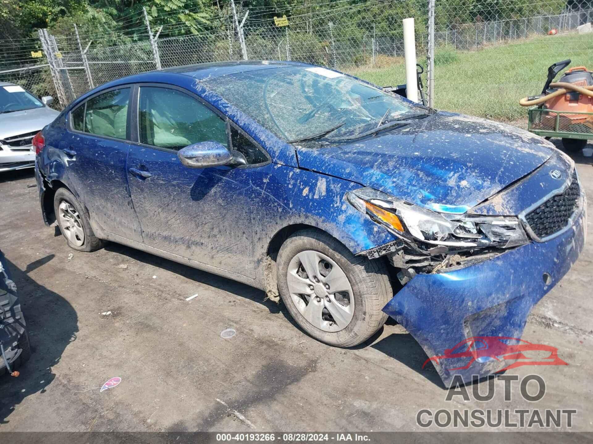 KIA FORTE 2018 - 3KPFK4A74JE233590