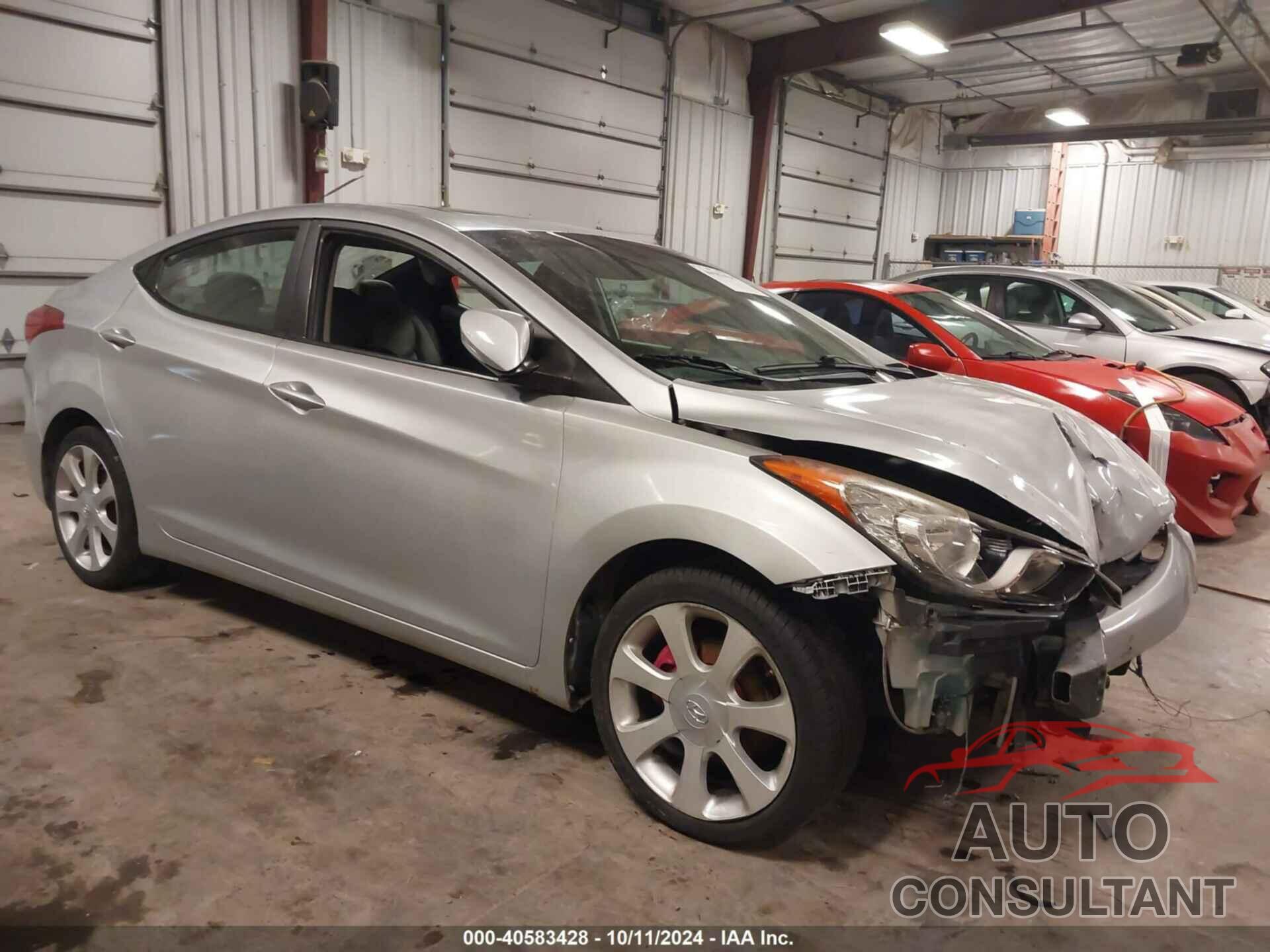 HYUNDAI ELANTRA 2012 - 5NPDH4AE9CH092292