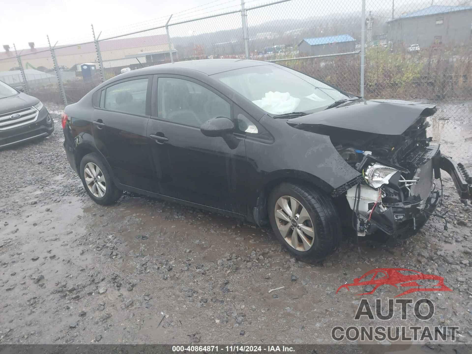 KIA RIO 2016 - KNADN4A3XG6647268