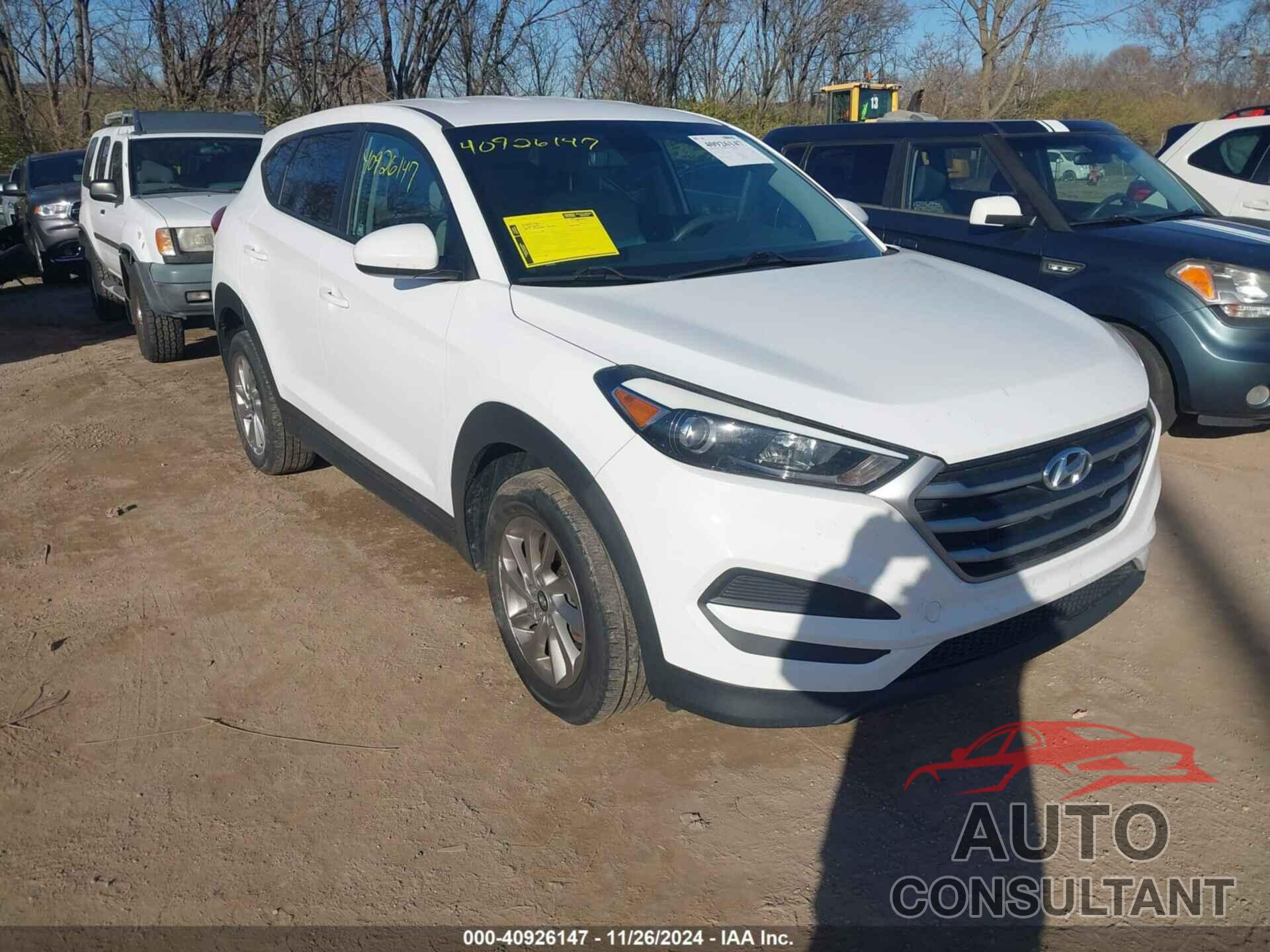 HYUNDAI TUCSON 2017 - KM8J23A43HU565800