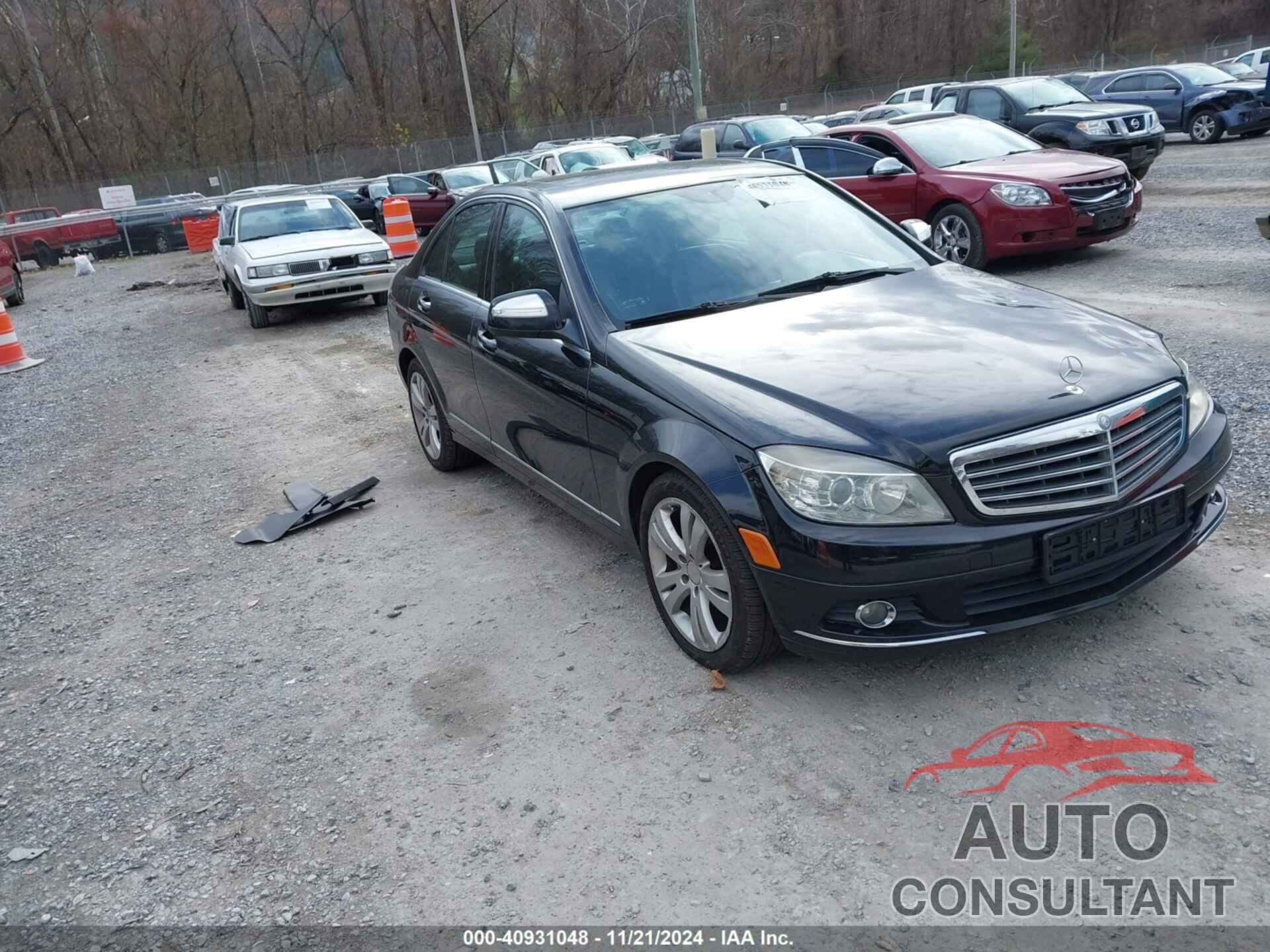 MERCEDES-BENZ C 300 2009 - WDDGF81X19R072881