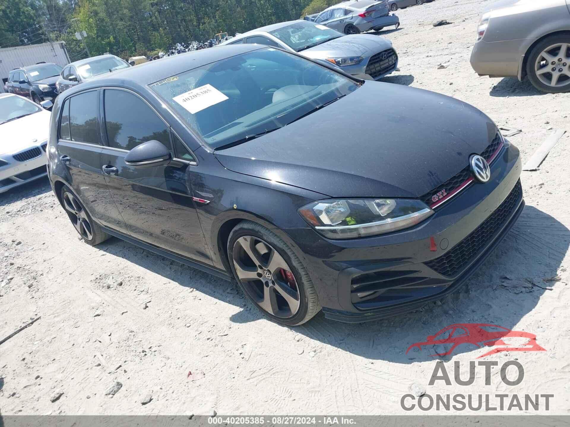 VOLKSWAGEN GOLF GTI 2019 - 3VW6T7AU1KM027006