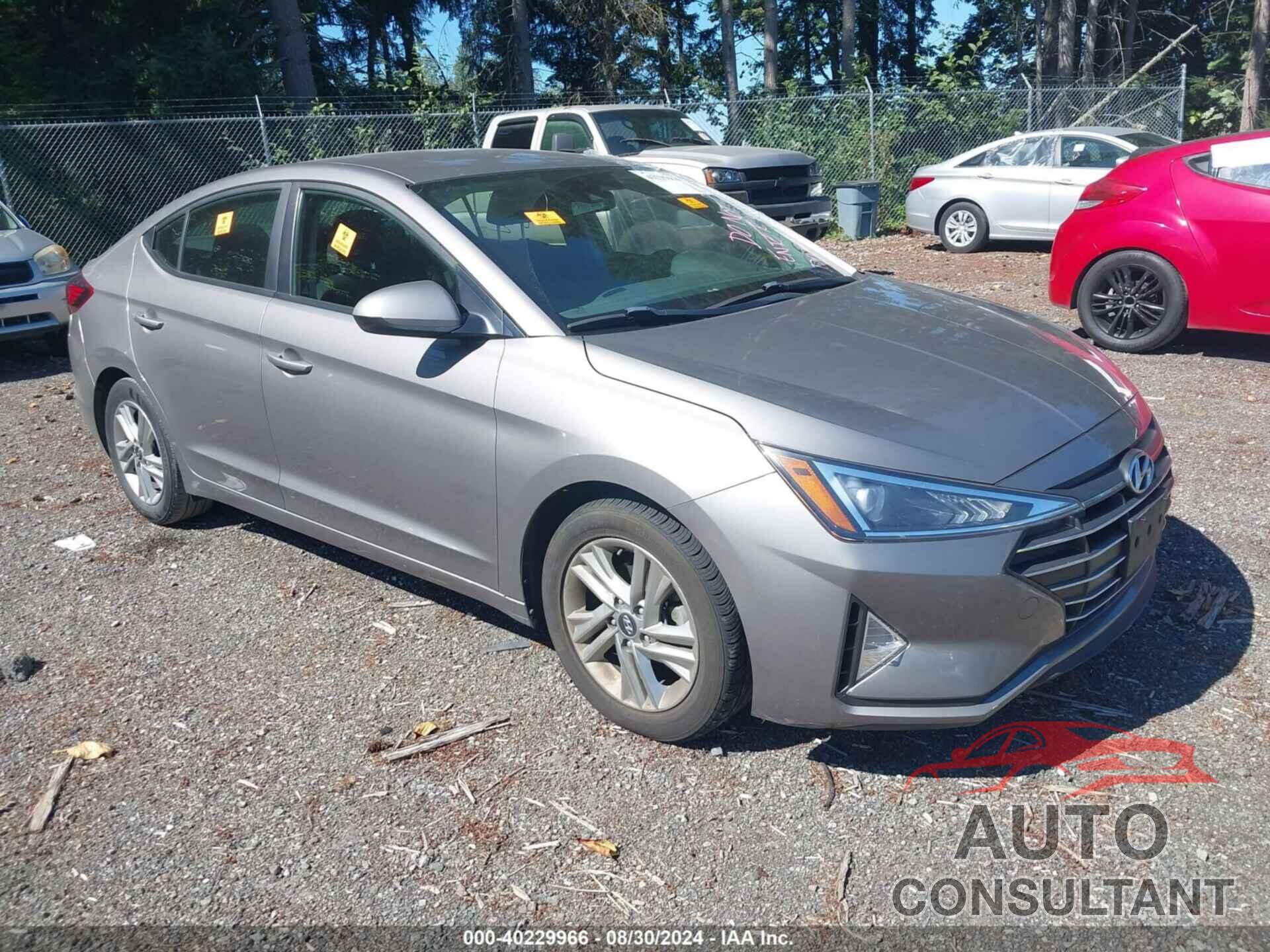 HYUNDAI ELANTRA 2020 - KMHD84LF3LU905911