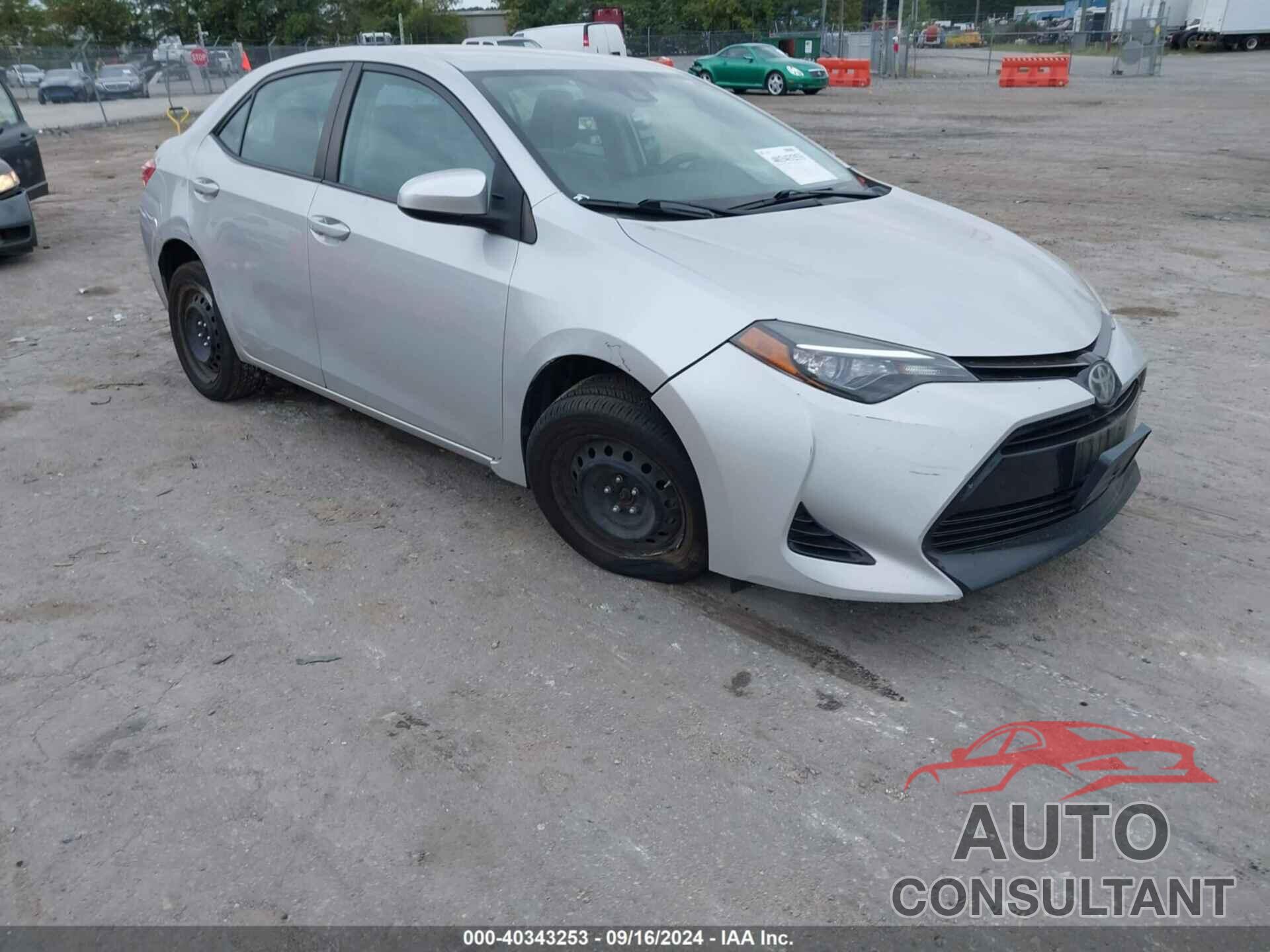 TOYOTA COROLLA 2017 - 2T1BURHEXHC824719