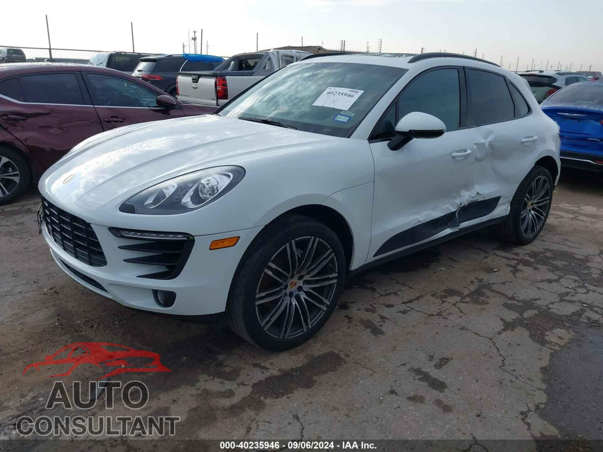 PORSCHE MACAN 2016 - WP1AB2A59GLB53052
