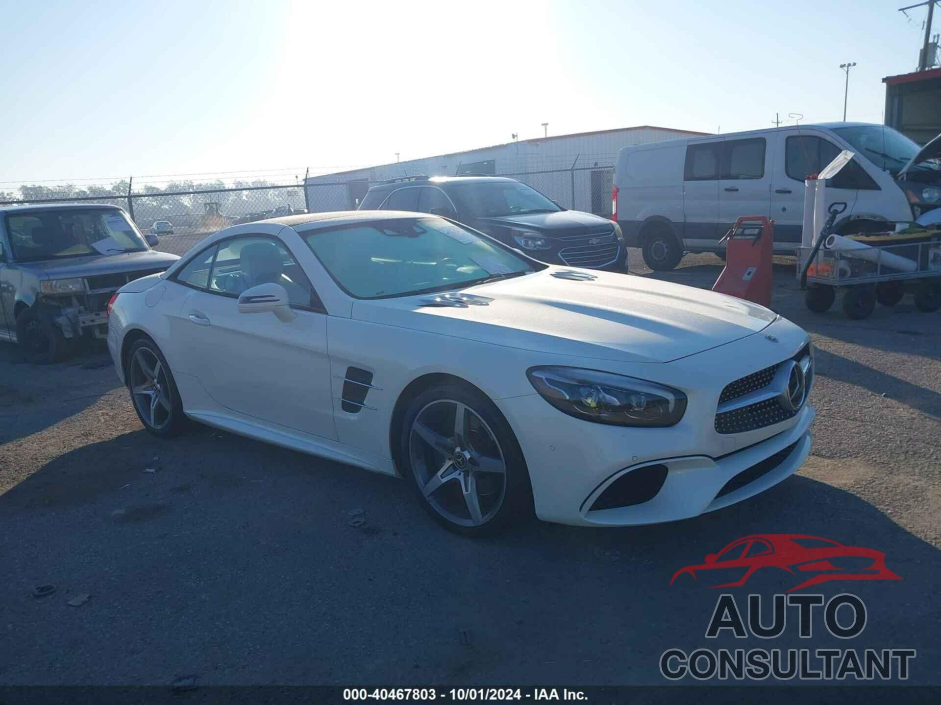MERCEDES-BENZ SL 550 2018 - WDDJK7DA3JF051281