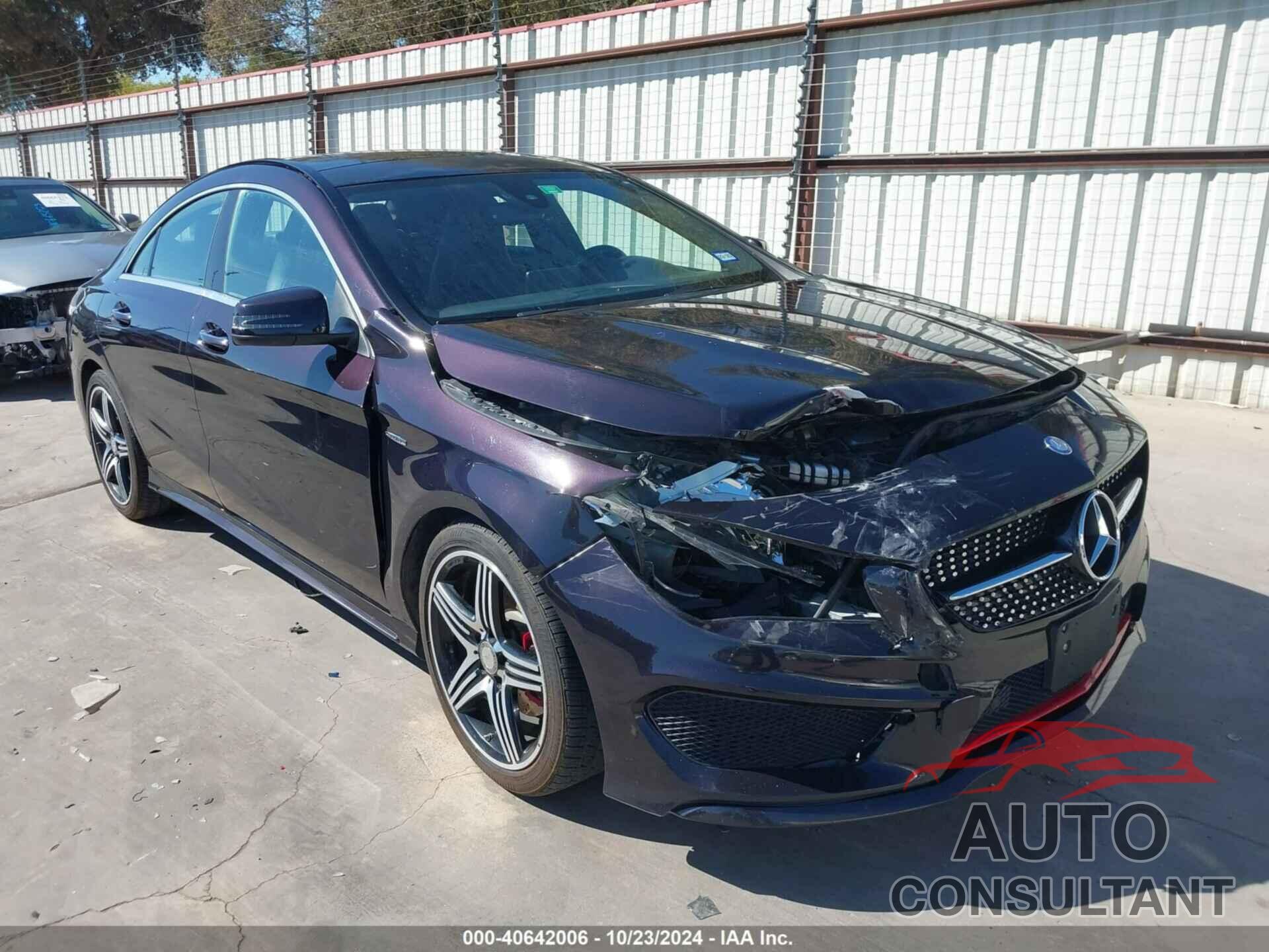 MERCEDES-BENZ CLA 250 2015 - WDDSJ4EB3FN199134