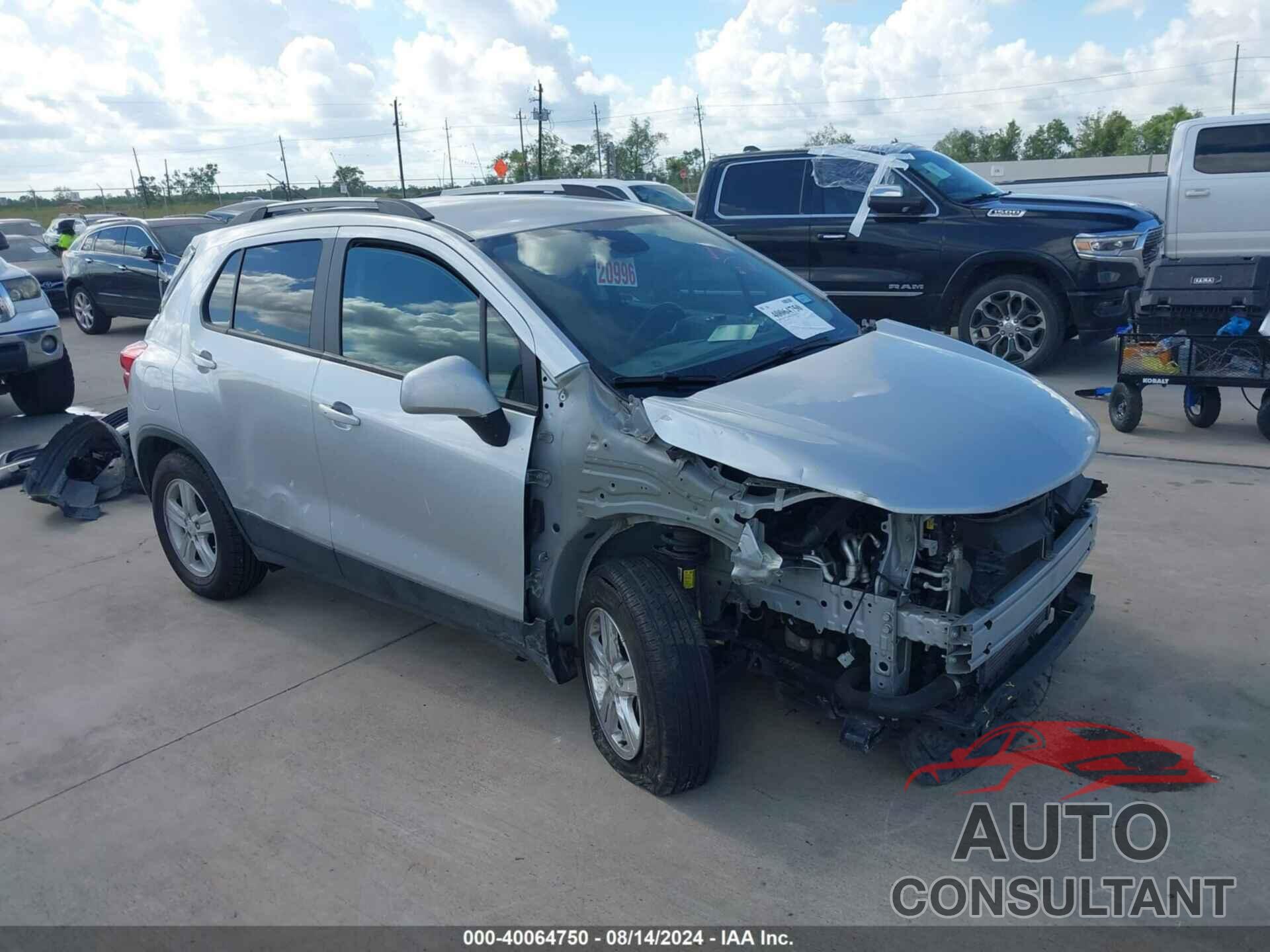 CHEVROLET TRAX 2021 - KL7CJLSB7MB308168