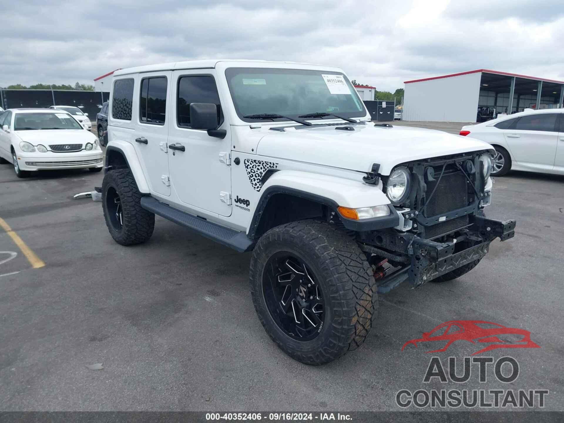 JEEP WRANGLER UNLIMITED 2021 - 1C4HJXEN6MW668546
