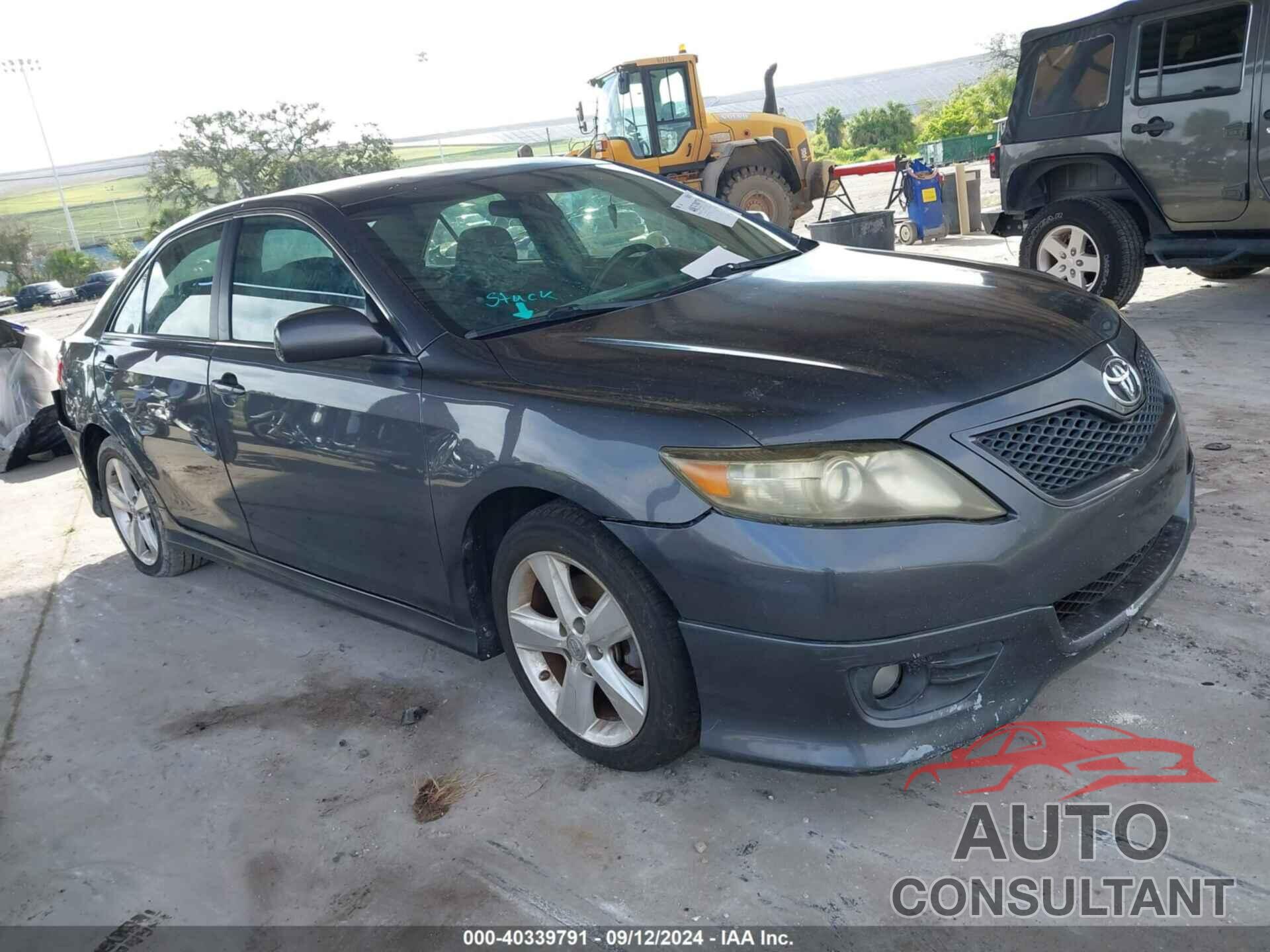 TOYOTA CAMRY 2010 - 4T1BF3EK8AU506684