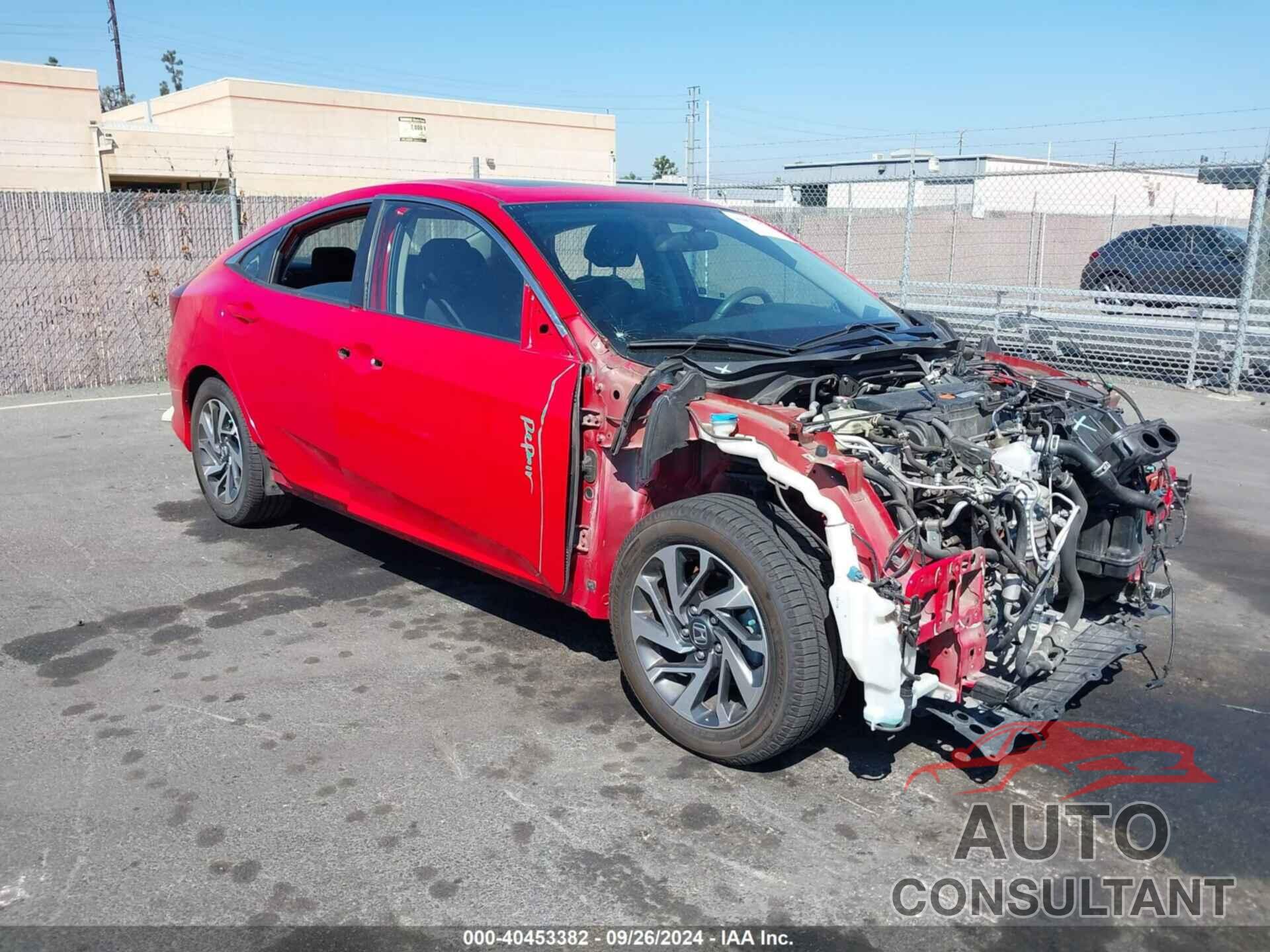 HONDA CIVIC 2017 - 2HGFC2F78HH501387