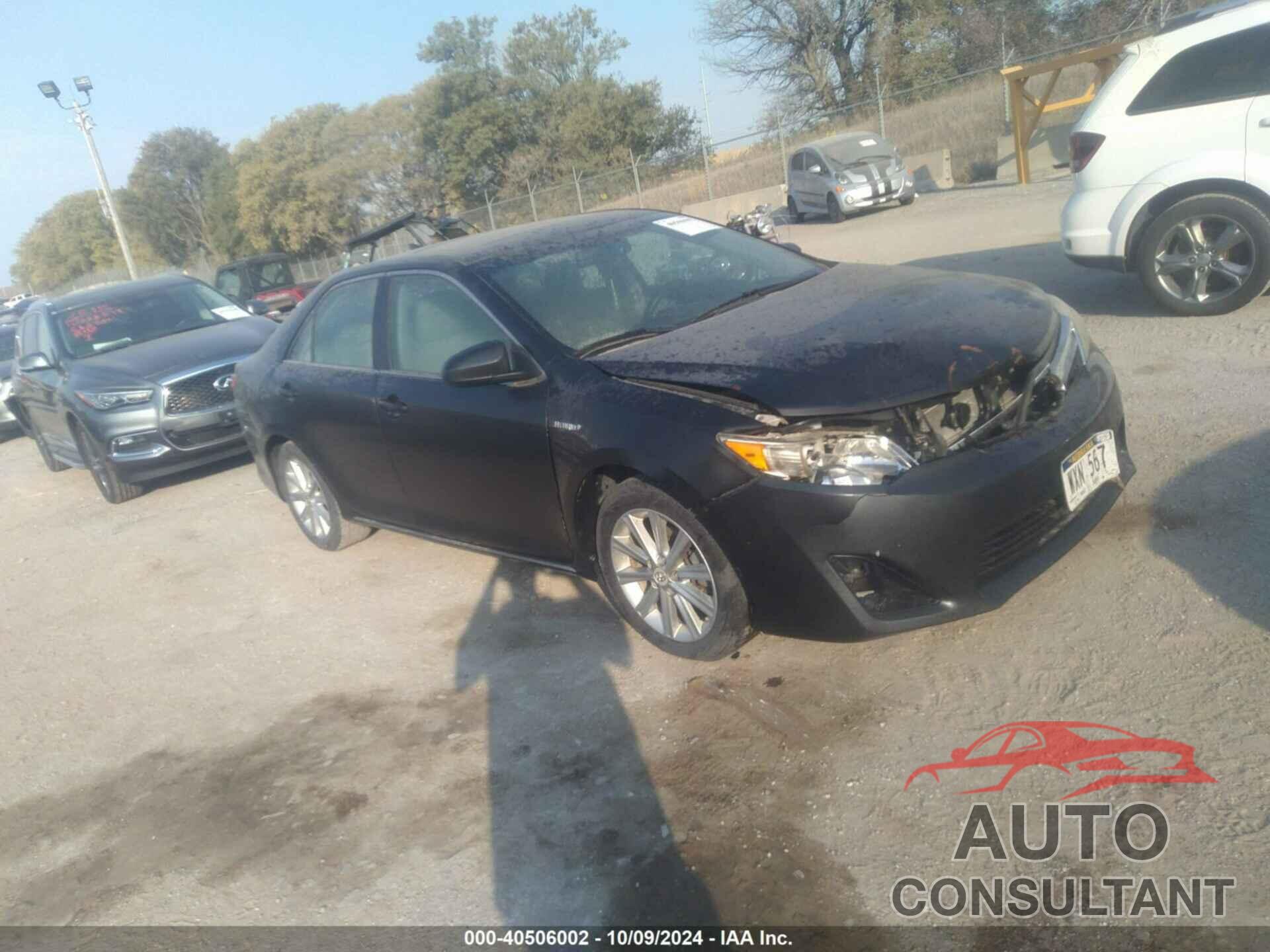 TOYOTA CAMRY HYBRID 2012 - 4T1BD1FK7CU012831