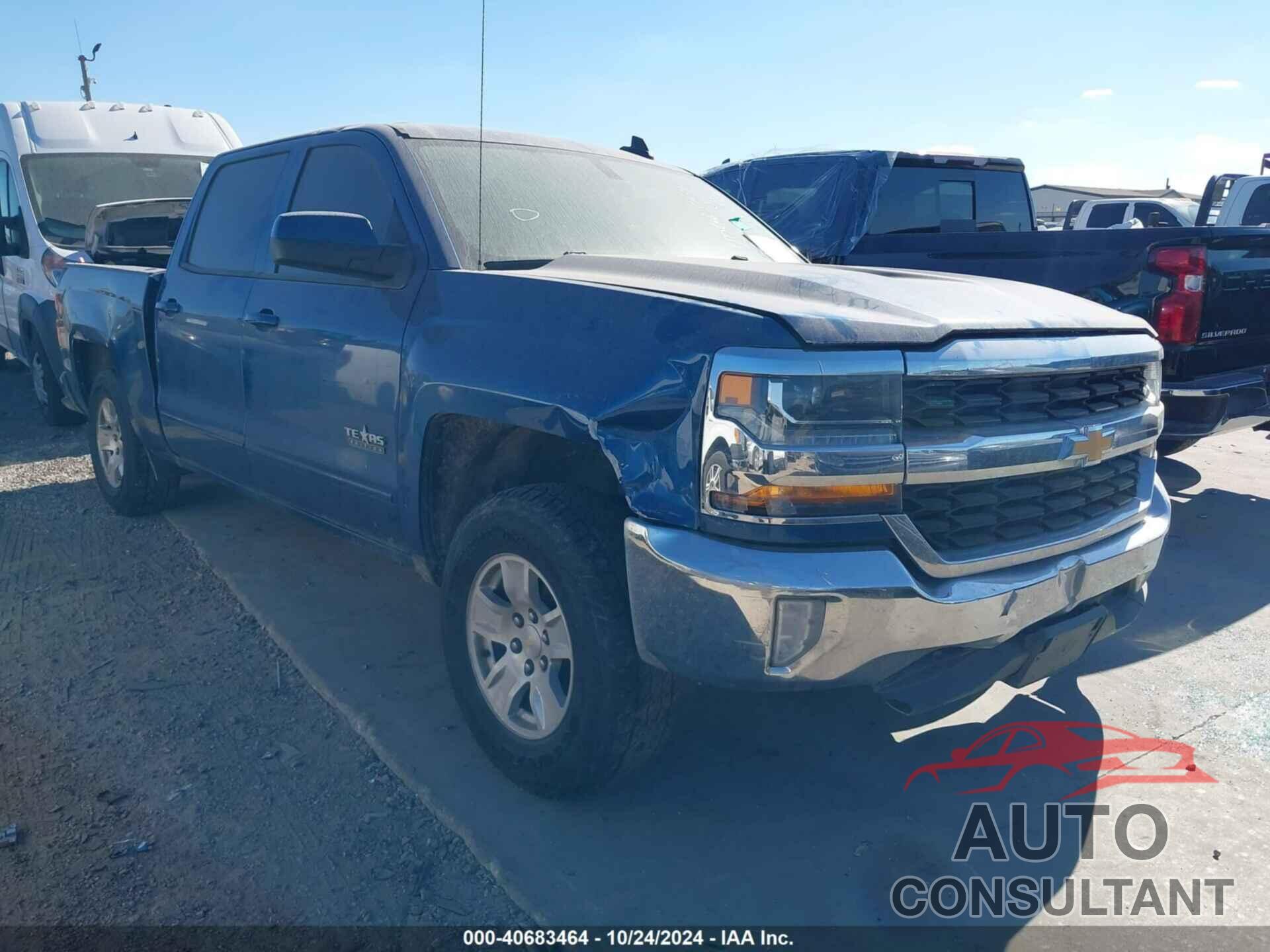 CHEVROLET SILVERADO 1500 2018 - 3GCPCREC4JG207632