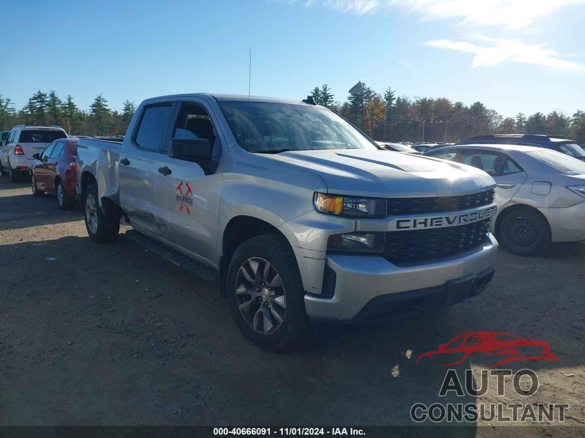CHEVROLET SILVERADO 1500 2019 - 1GCUYBEF0KZ333977
