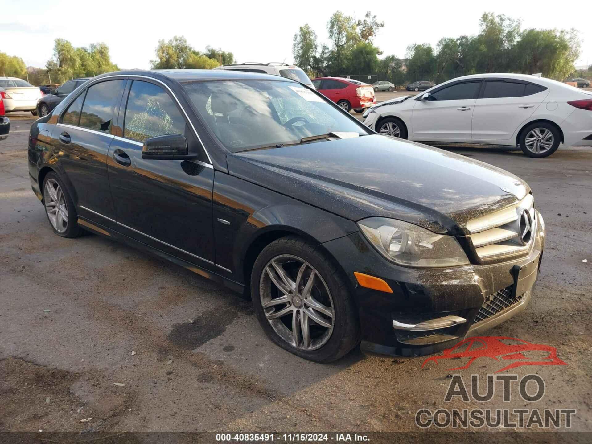 MERCEDES-BENZ C 2012 - WDDGF4HB4CA711909