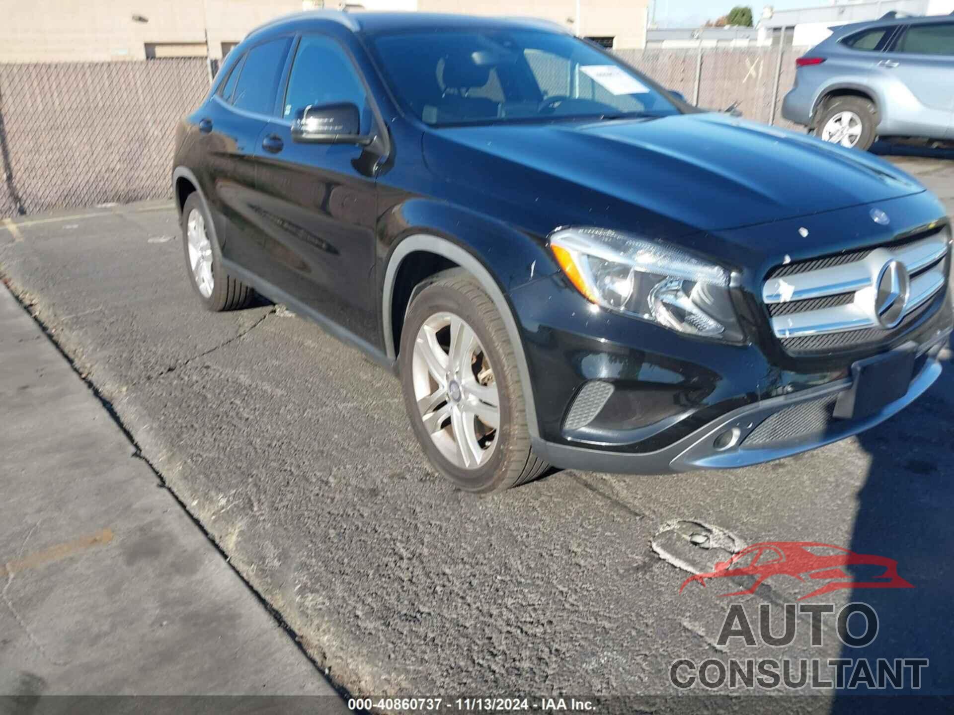 MERCEDES-BENZ GLA 250 2017 - WDCTG4EB0HJ355583