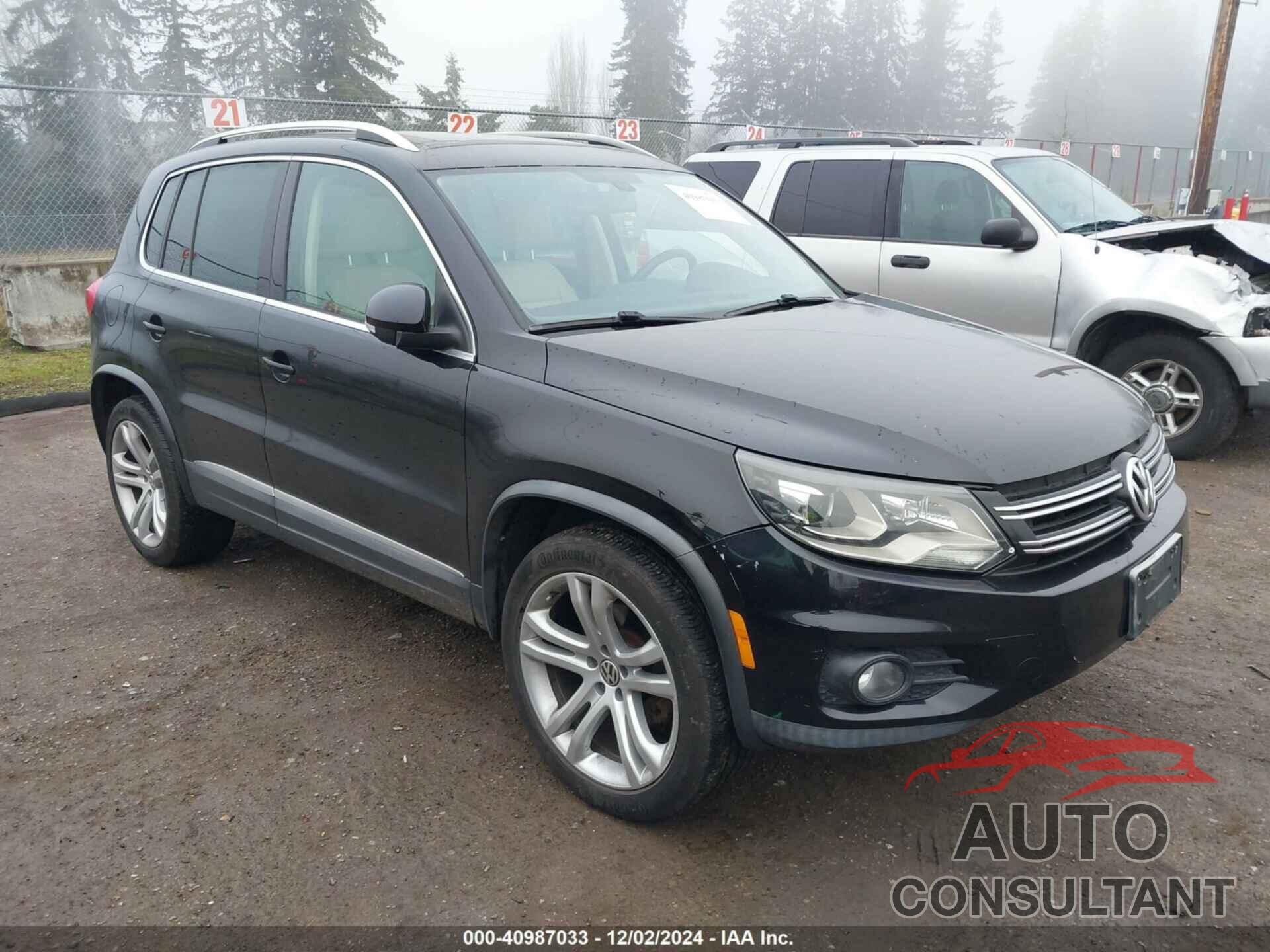 VOLKSWAGEN TIGUAN 2013 - WVGBV7AX8DW513042