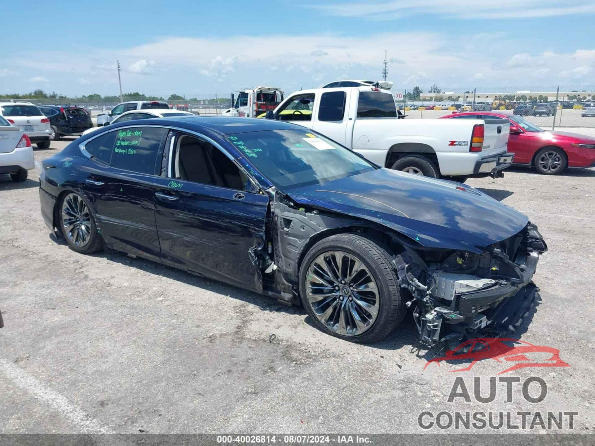 LEXUS LS 500 2019 - JTHB51FF1K5007510