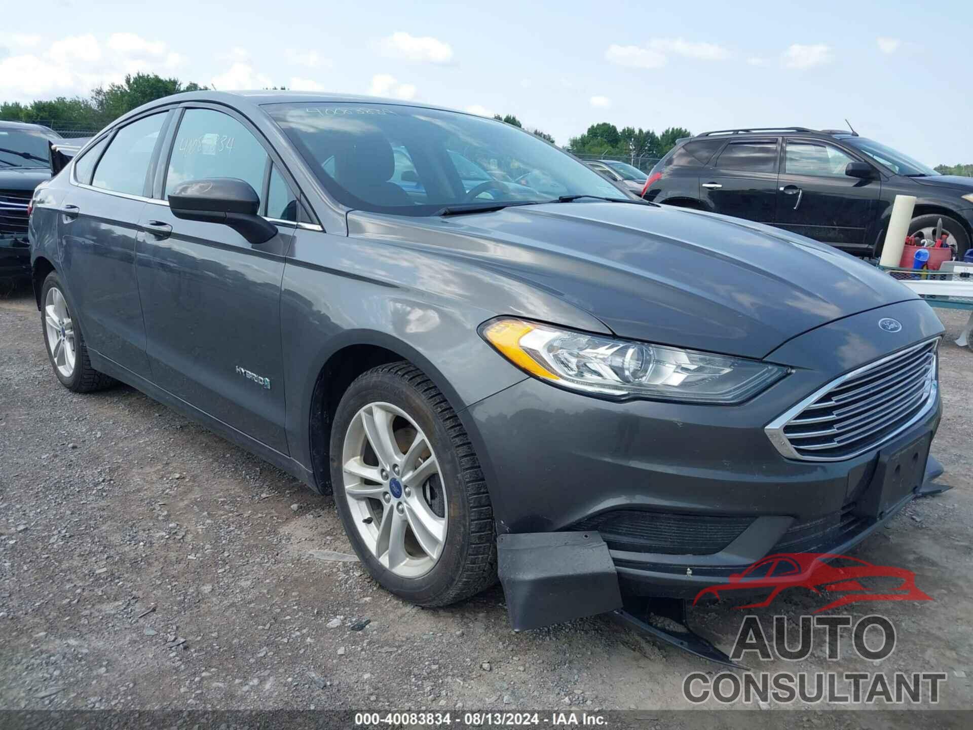 FORD FUSION HYBRID 2018 - 3FA6P0LUXJR132730