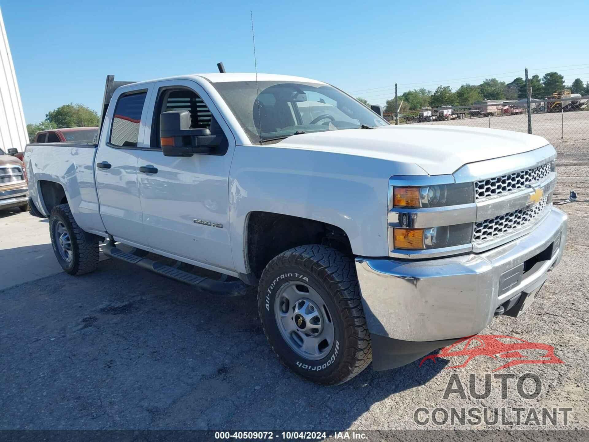 CHEVROLET SILVERADO 2019 - 2GC2KREG2K1180828