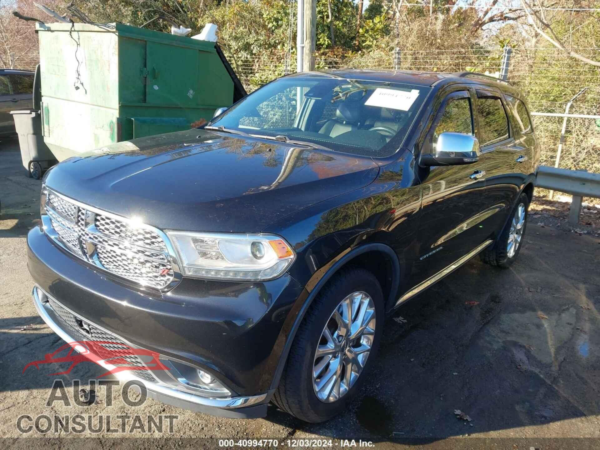 DODGE DURANGO 2015 - 1C4RDJEG9FC703398