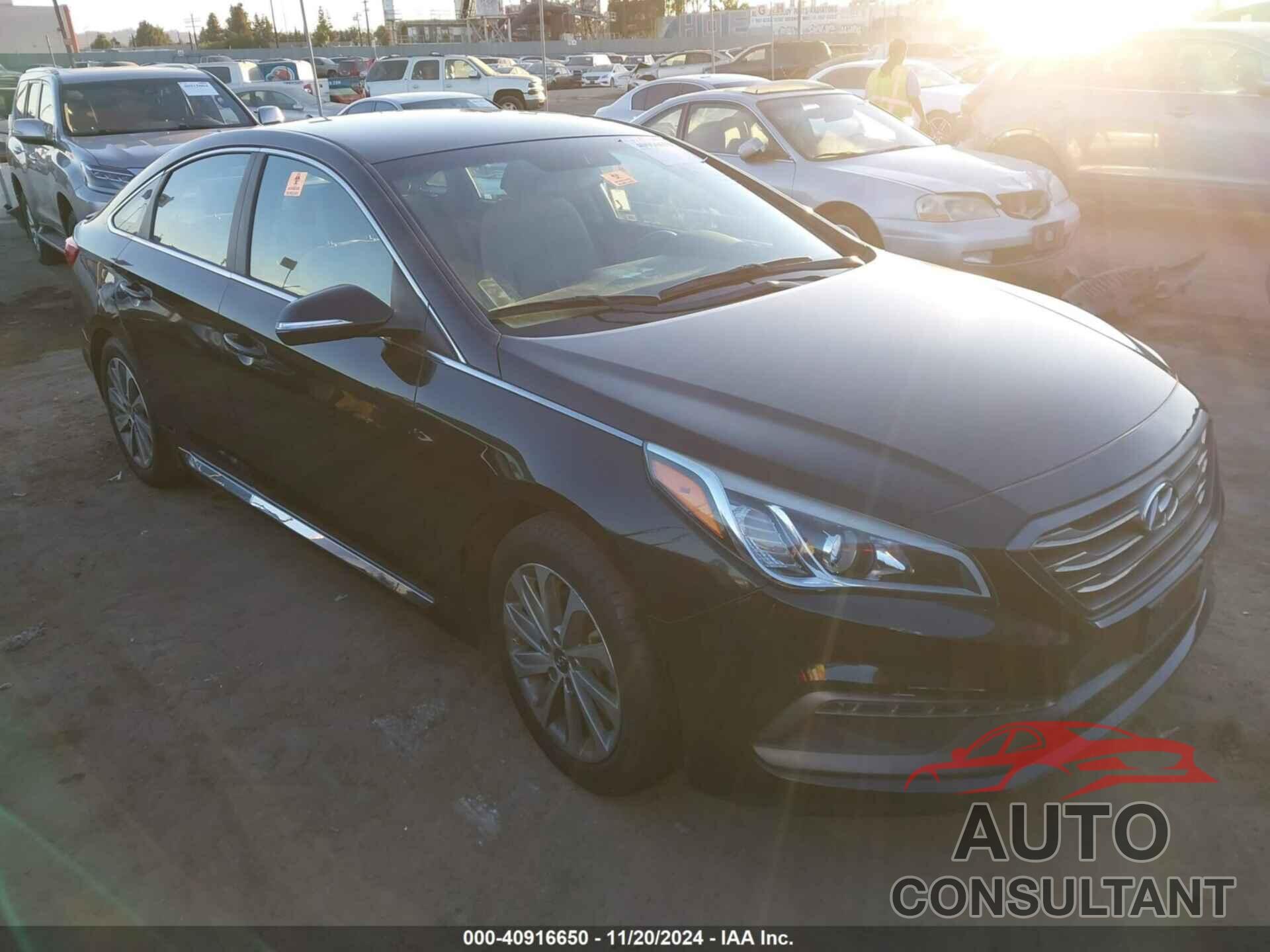 HYUNDAI SONATA 2017 - 5NPE34AF7HH503949