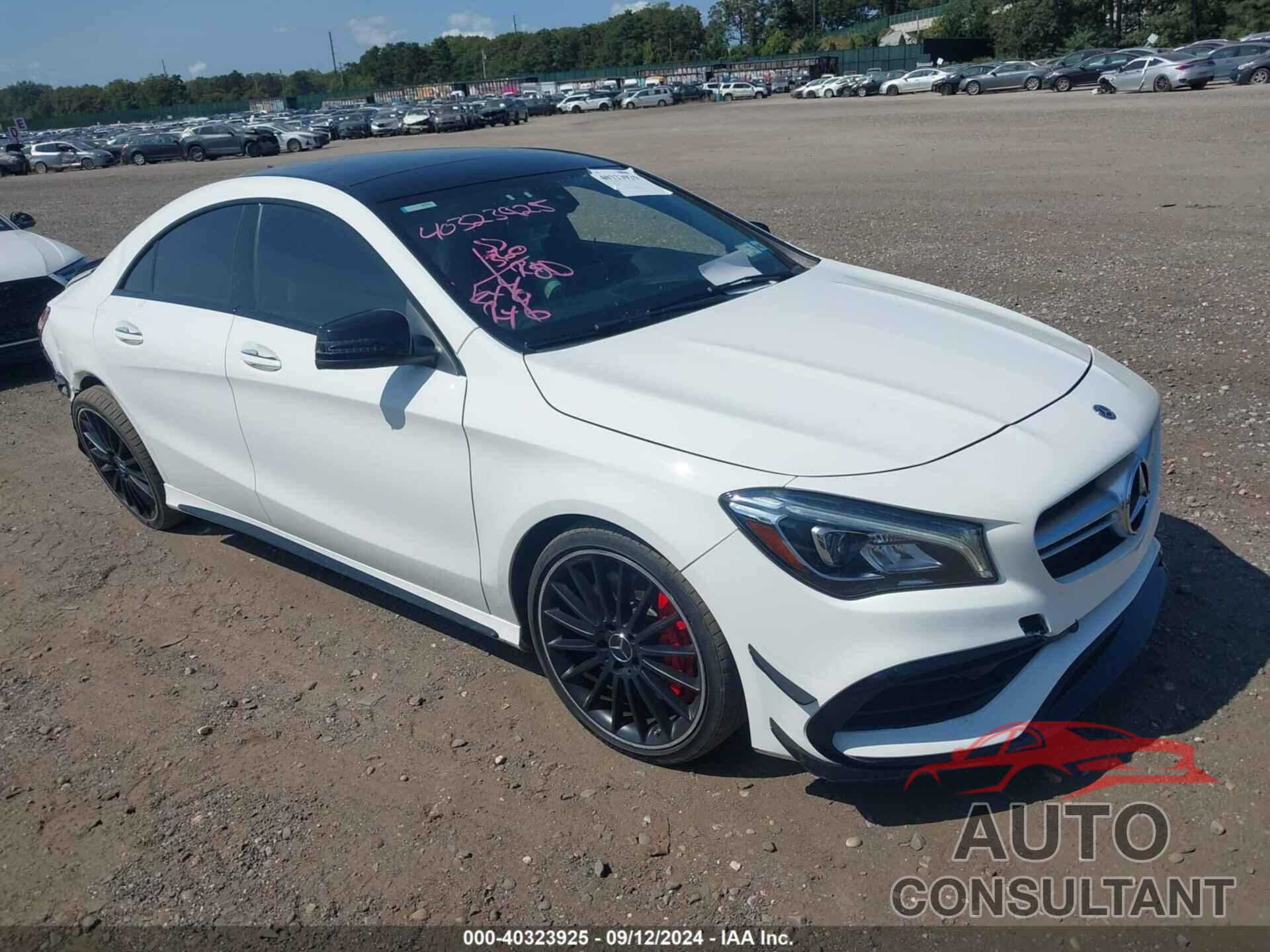 MERCEDES-BENZ AMG CLA 45 2019 - WDDSJ5CB6KN704487