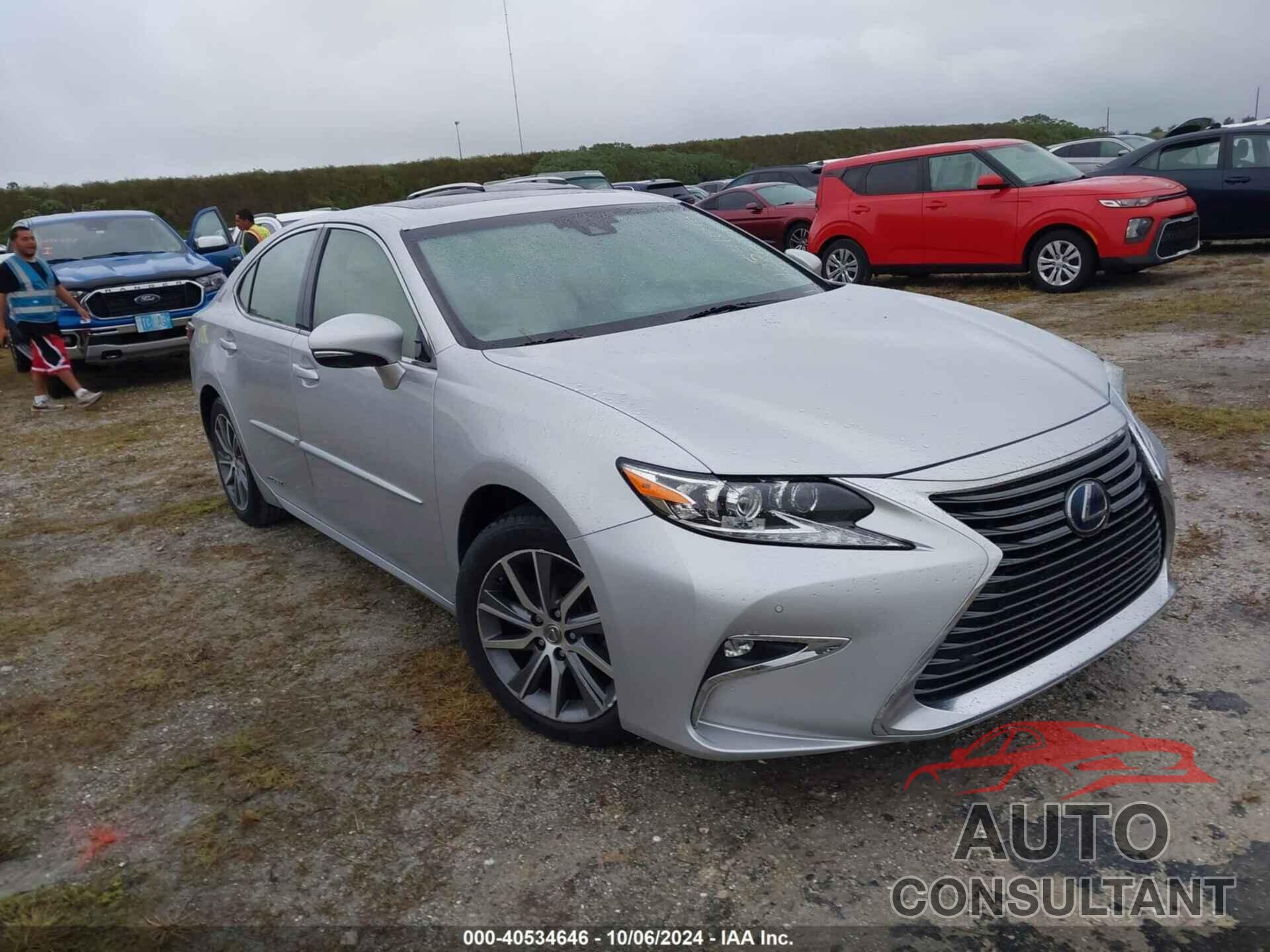 LEXUS ES 2018 - JTHBW1GG8J2189369