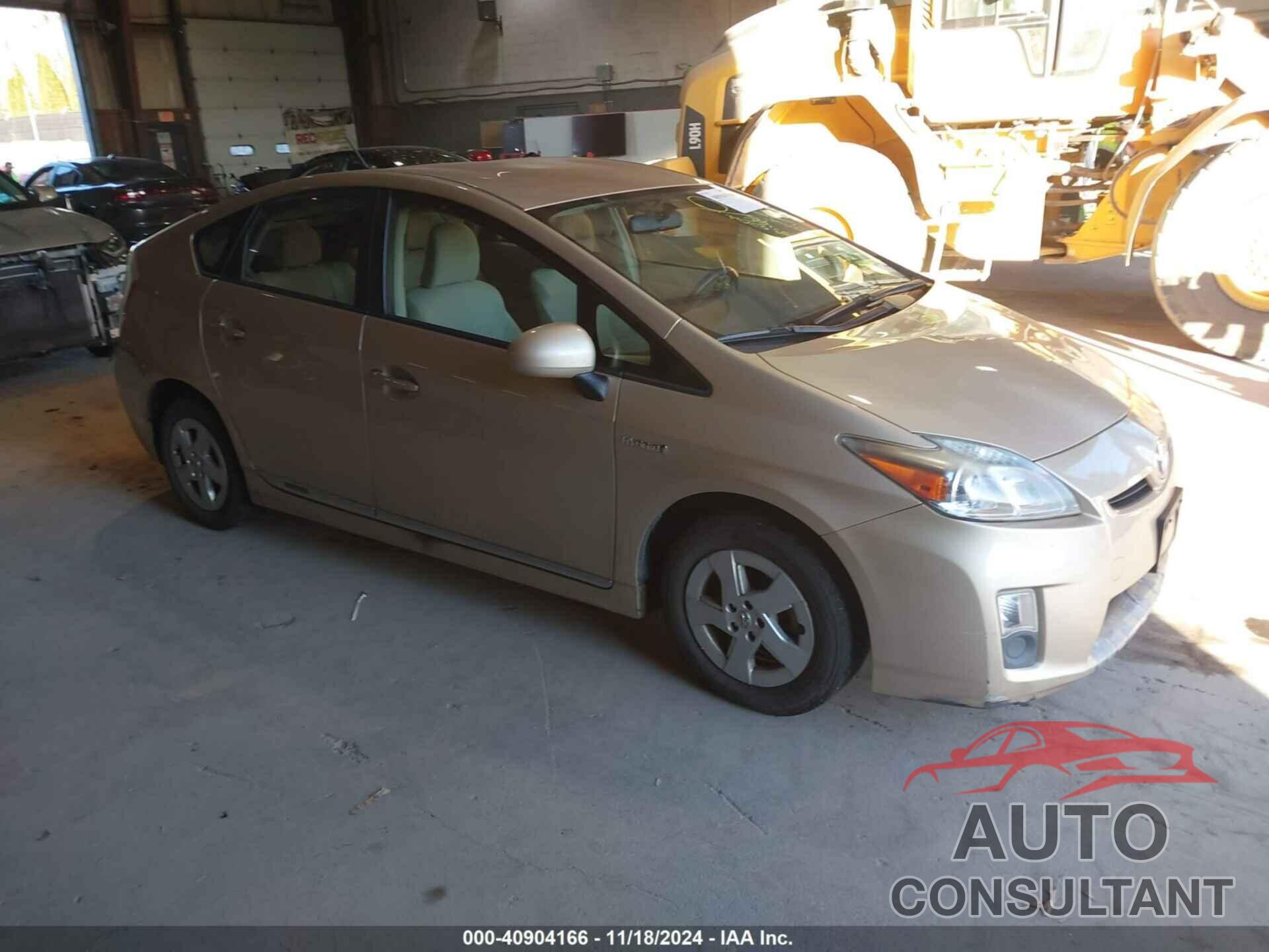 TOYOTA PRIUS 2011 - JTDKN3DU0B0282538